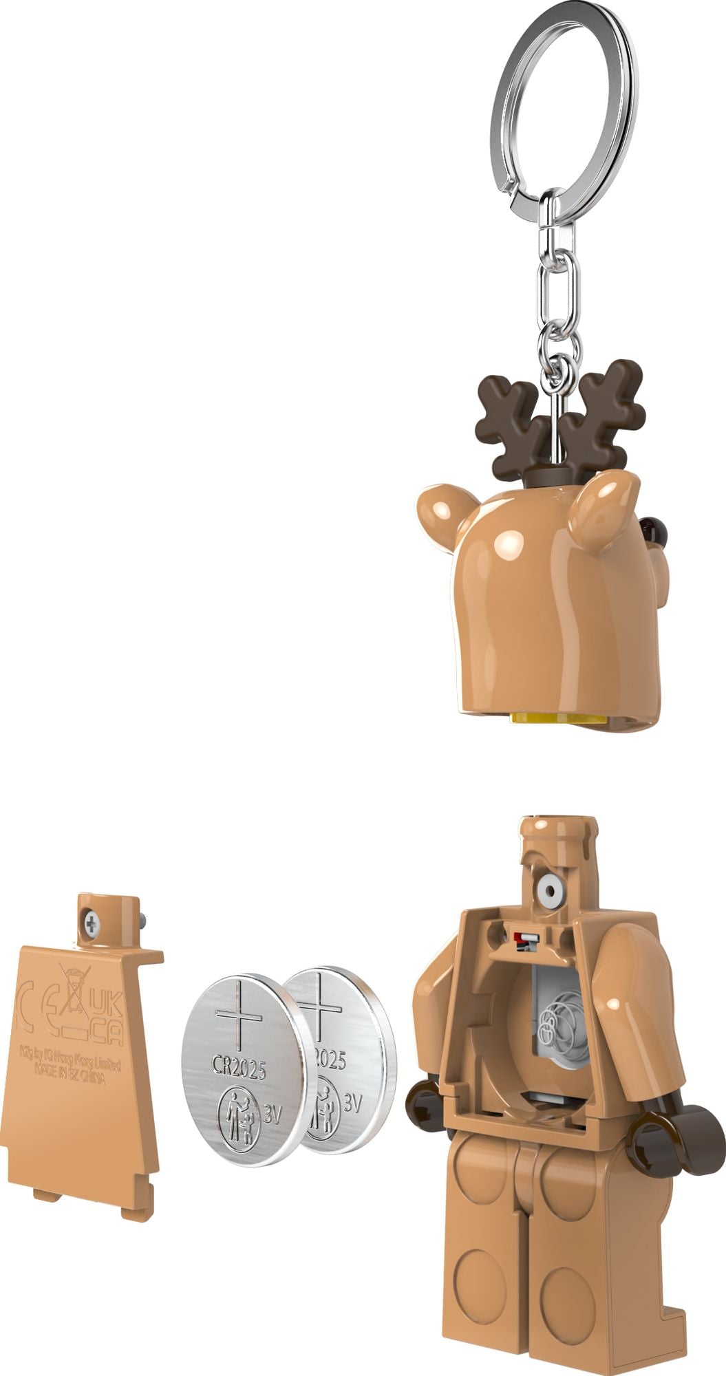 LEGO Minifigures Keychain Light Reindeer Costume