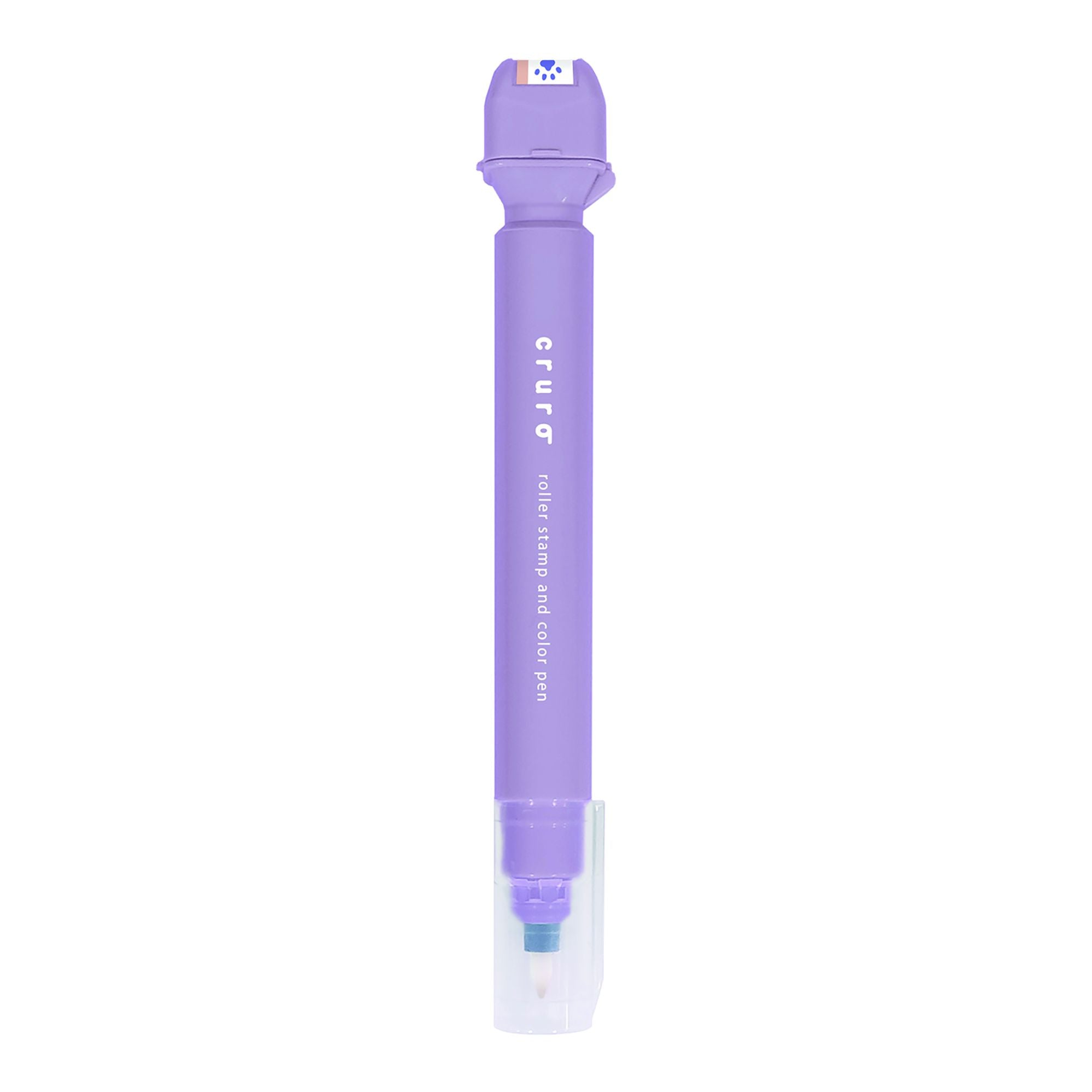 Cruro Stamp Marker - Purple Cat Footprints