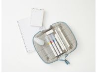 MOCOCO PILLOW PEN CASE BLUE