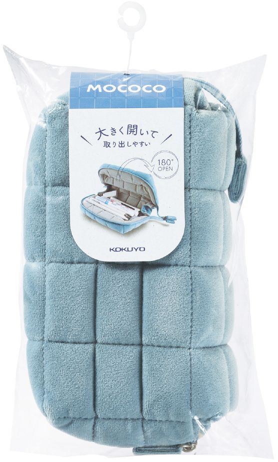 MOCOCO PILLOW PEN CASE BLUE