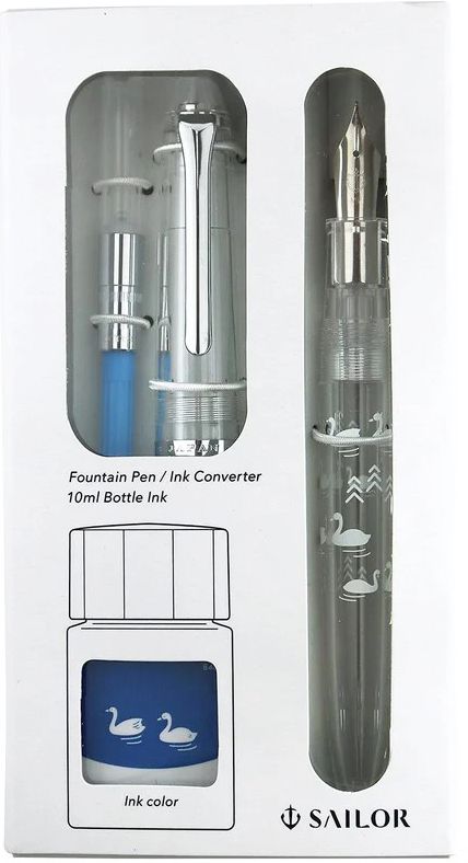 Sailor Profit Jr. +10 ¿Swan¿ (Hakucho) pen and ink set