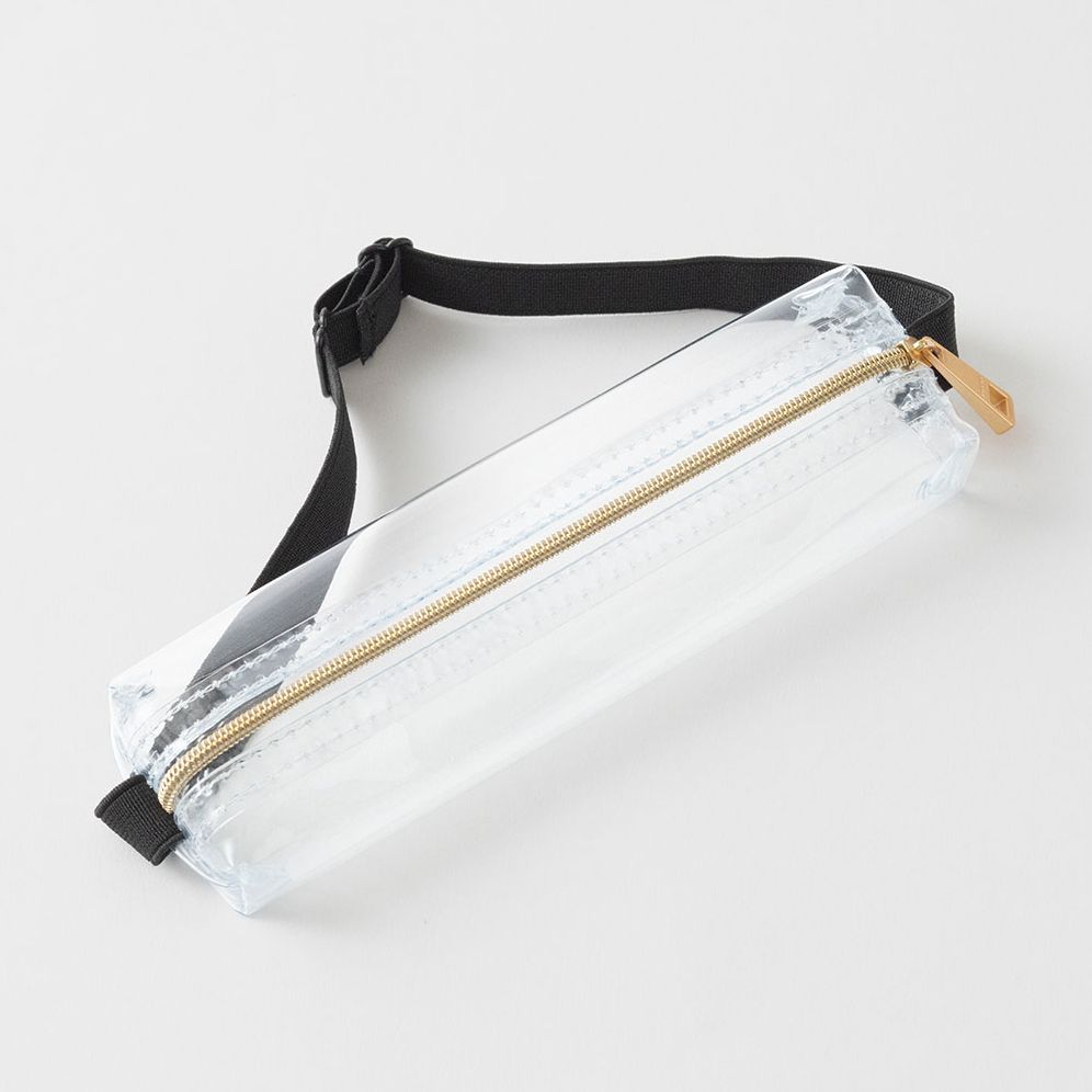 Midori Book Band Pen Case B6 A5 Clear