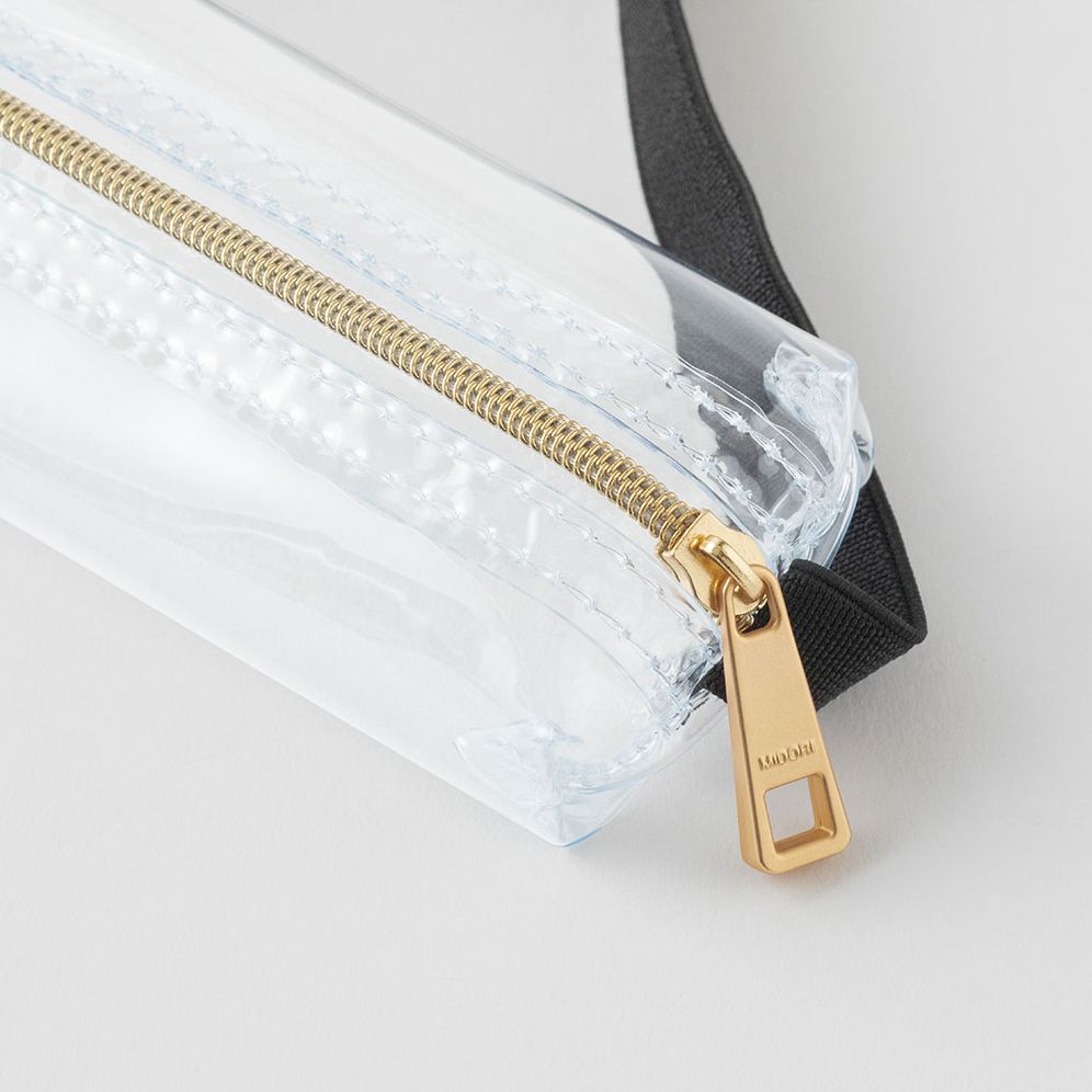 Midori Book Band Pen Case B6 A5 Clear