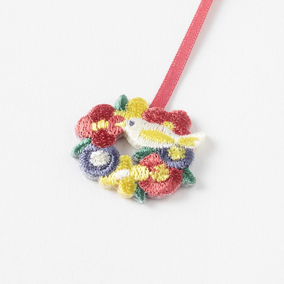 Midori Embroidery Bookmark Clip Bird | Paper Source