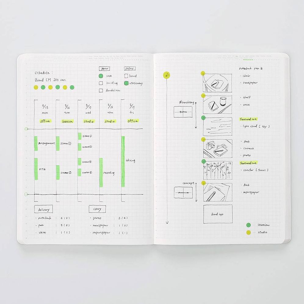 Black 365 Days Notebook