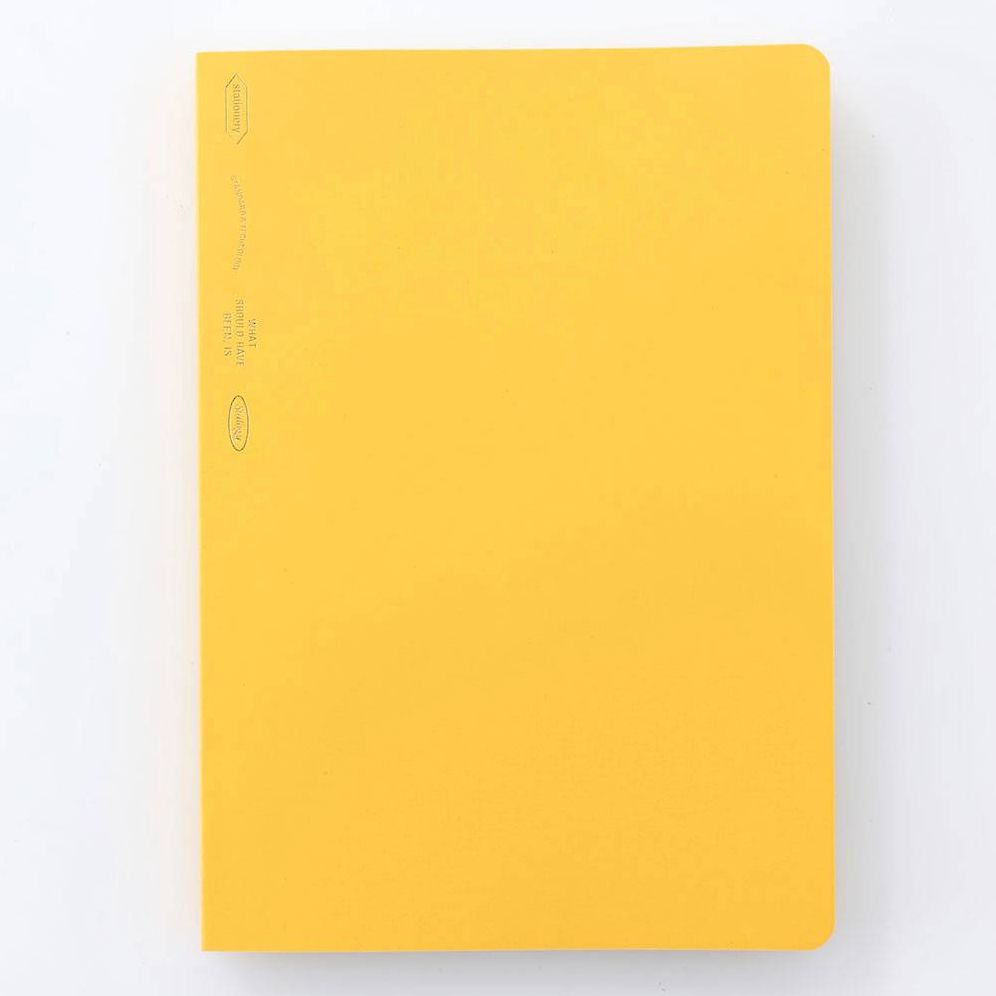 イエロー　ノート Half Year Yellow Notebook | Paper Source