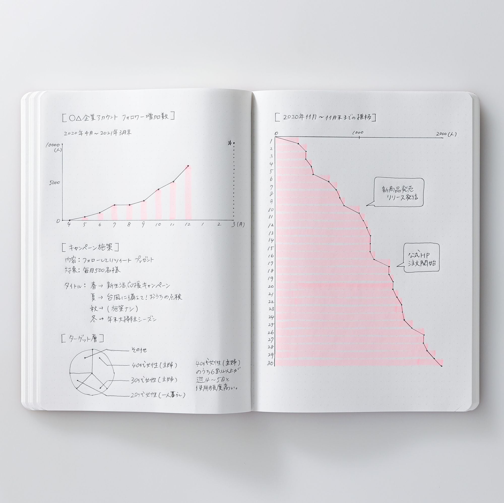Blue 365 Days Notebook