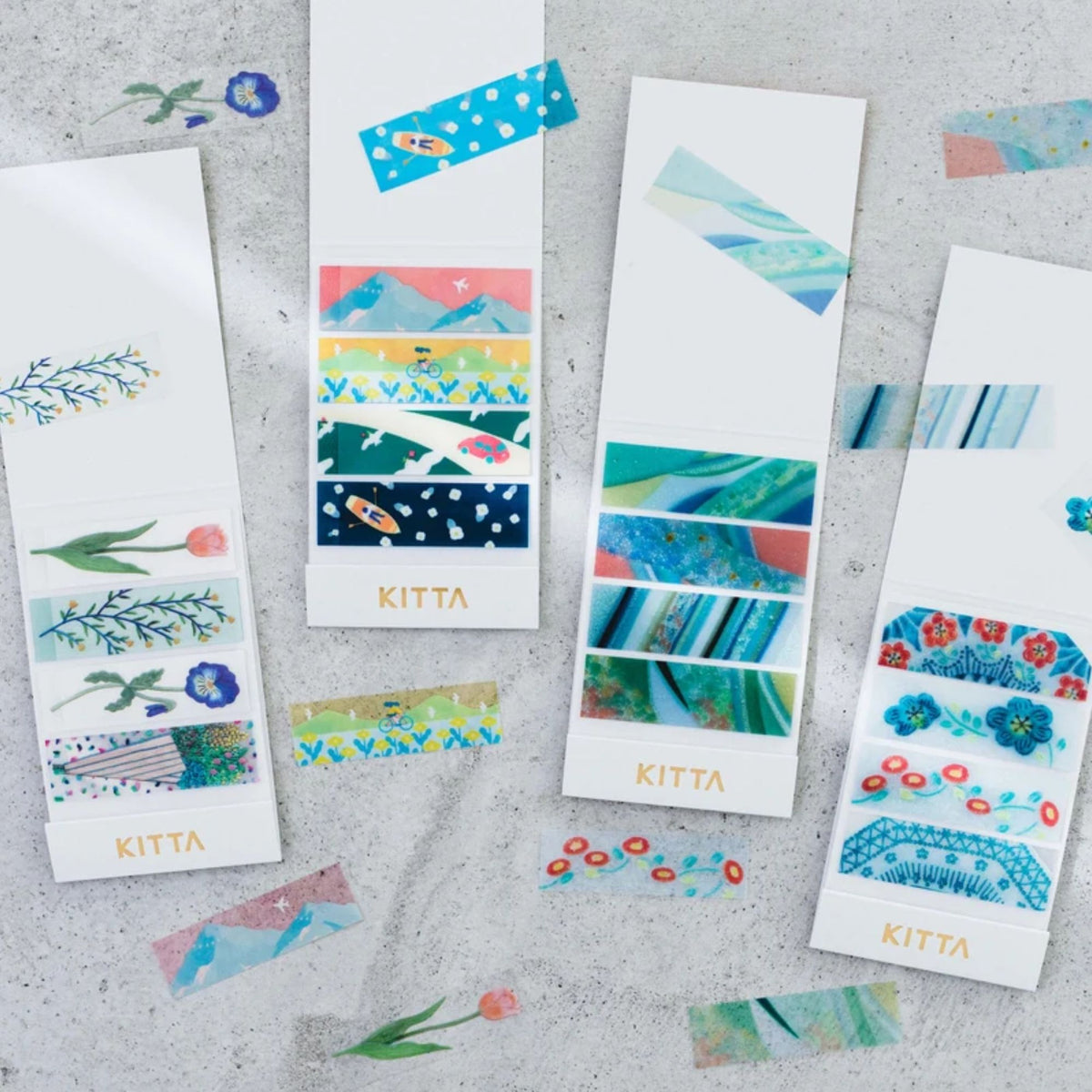 Kitta Clear Journaling Strips - Landscape