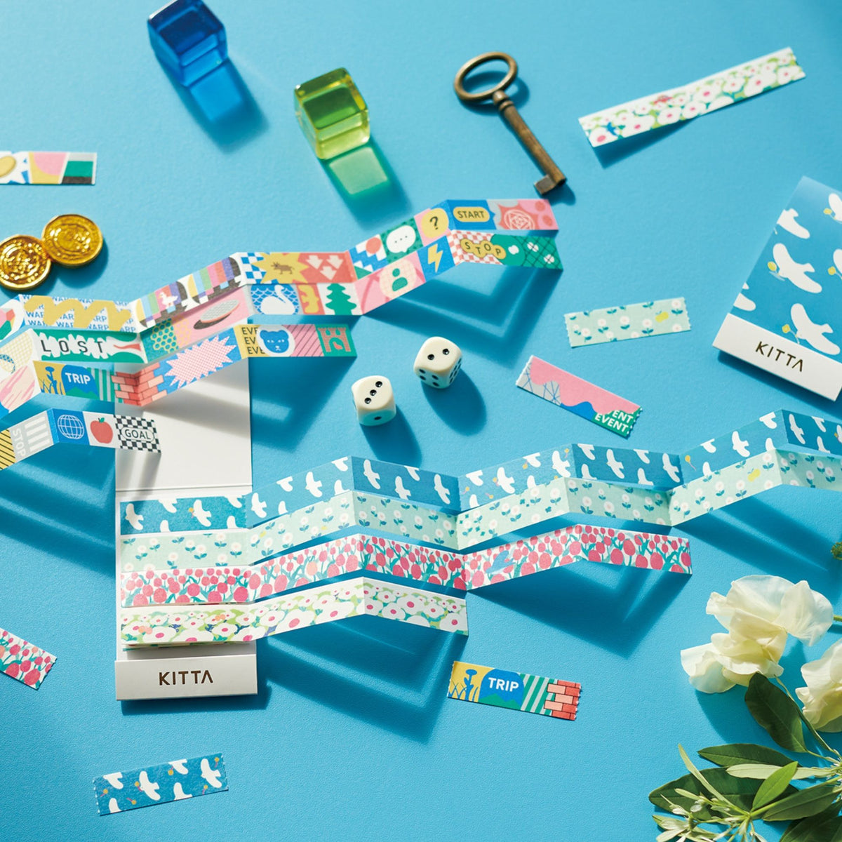 Kitta Extended Journaling Strips (Jabara) - Scenery