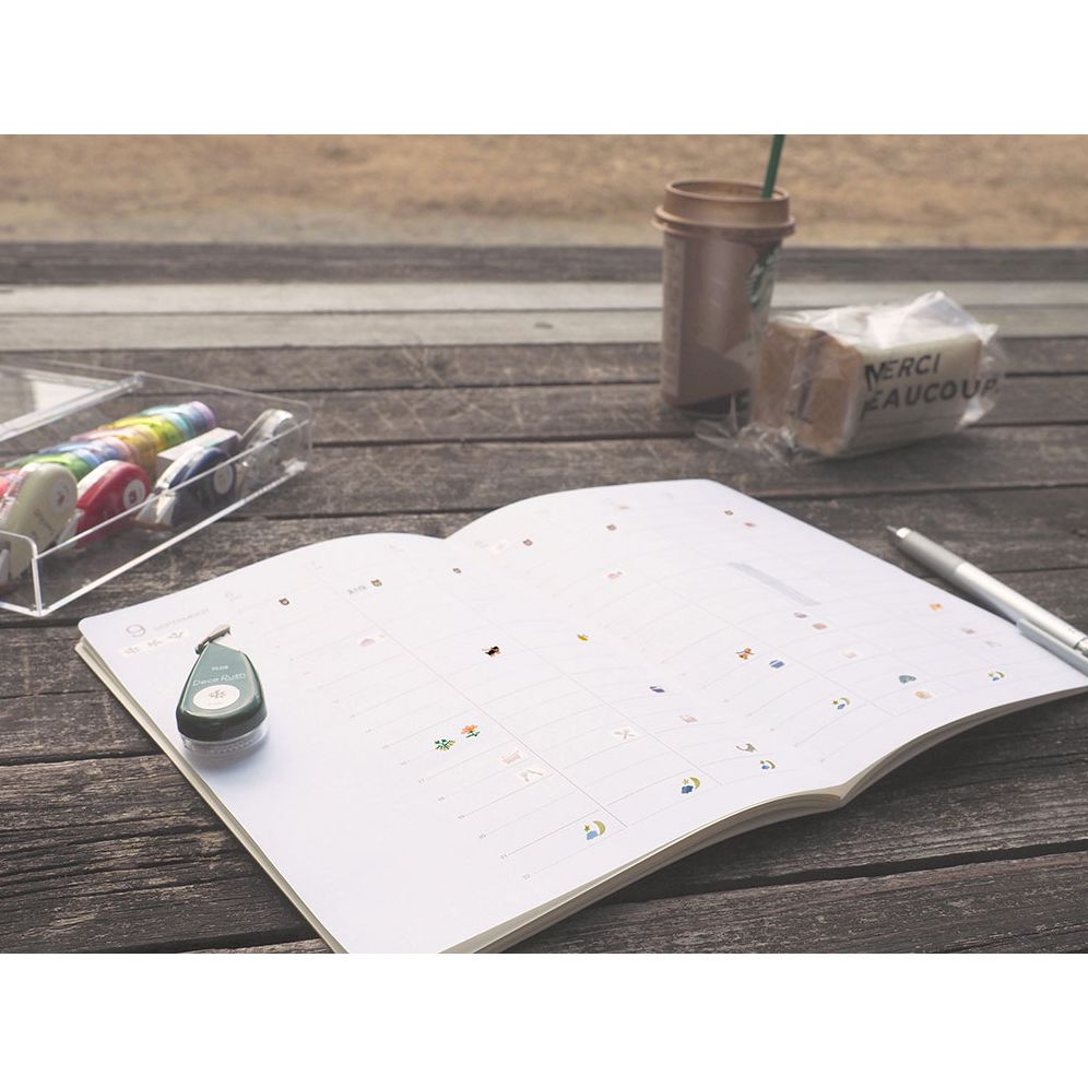 PLUS Deco Rush Decoration Tape BOOKS