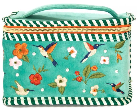 Hummingbird Makeup Bag