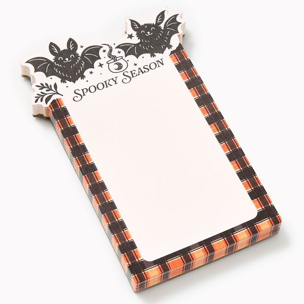 Bat Halloween Memo Pad