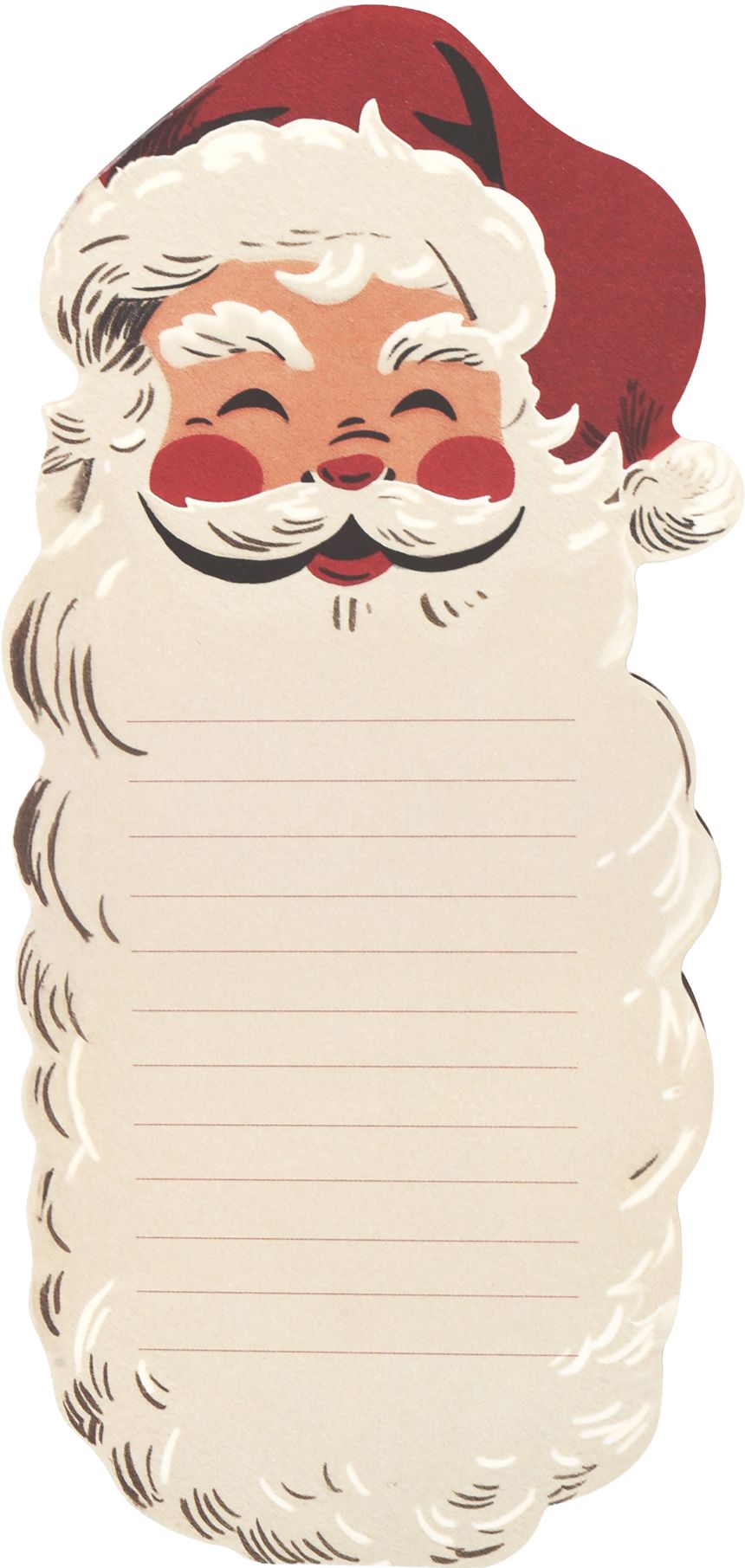 Santa List Notepad