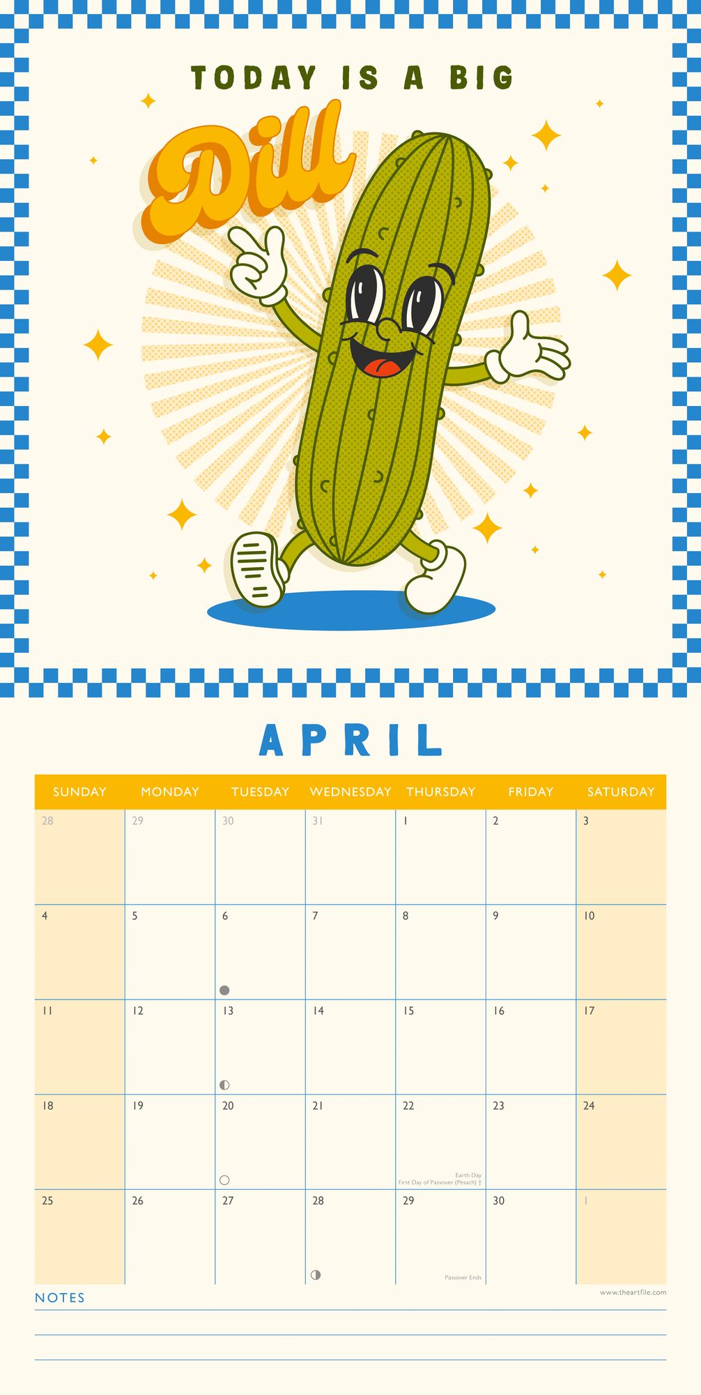 2027 Rise 'N Grind Wall Calendar