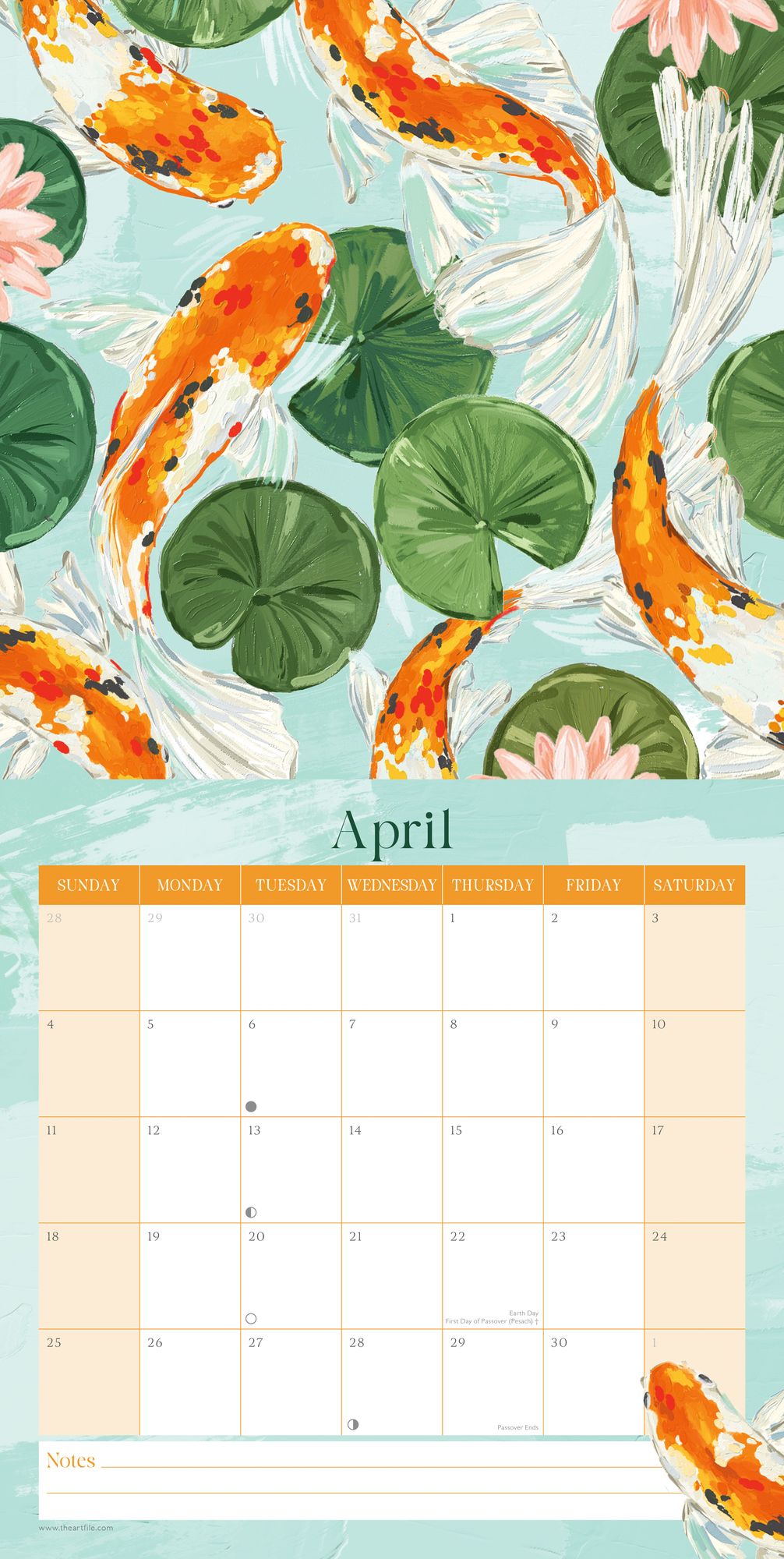 2027 Sundaze Wall Calendar