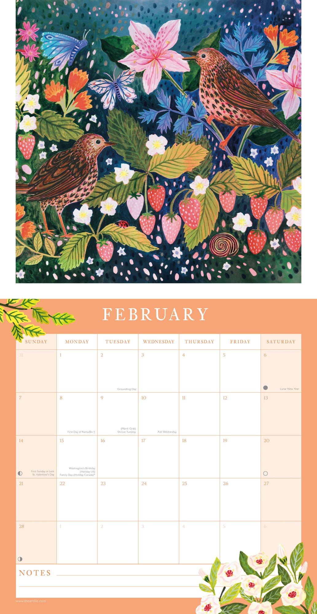 2027 Wanderlust Wall Calendar
