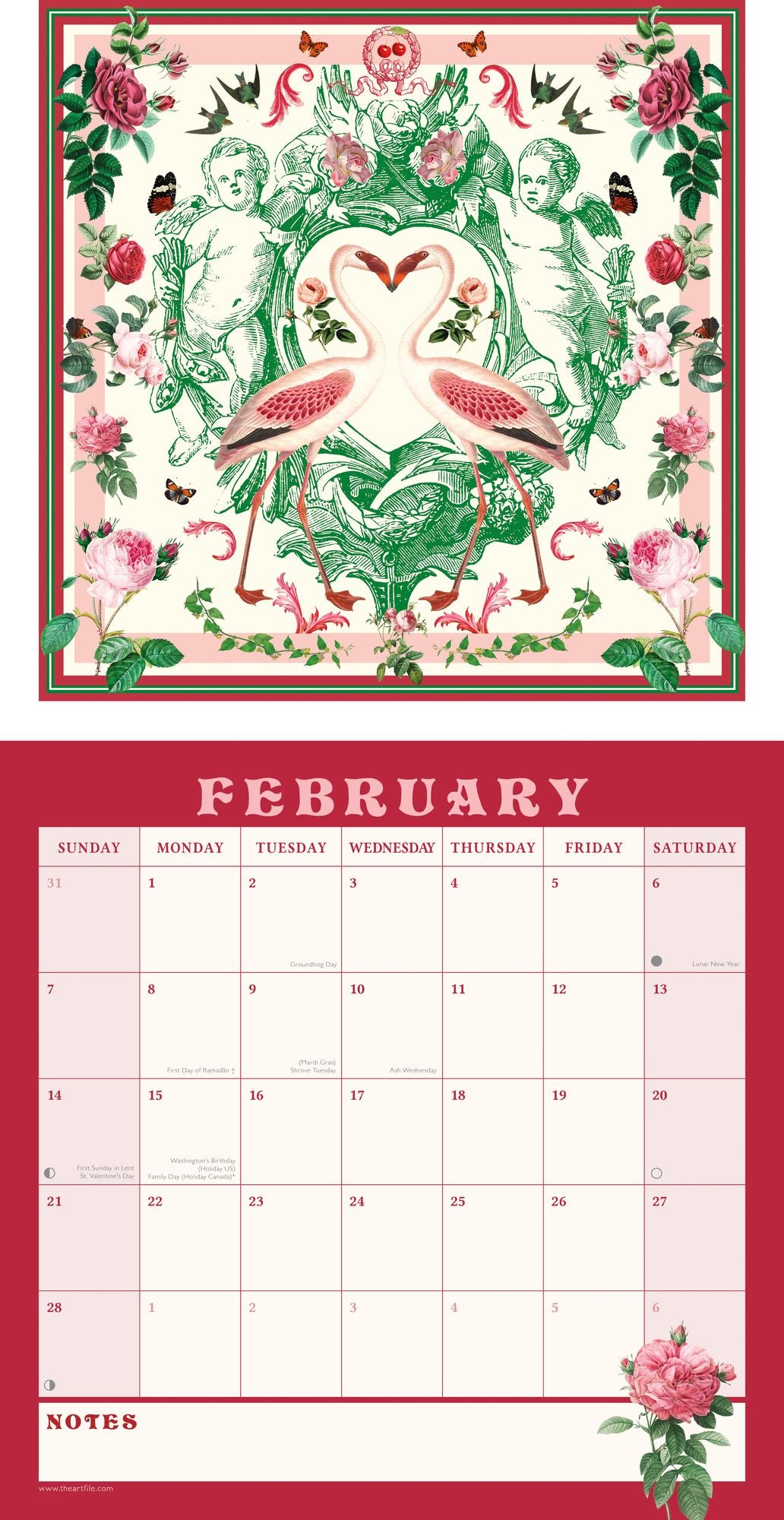 2027 Tree of Life Wall Calendar