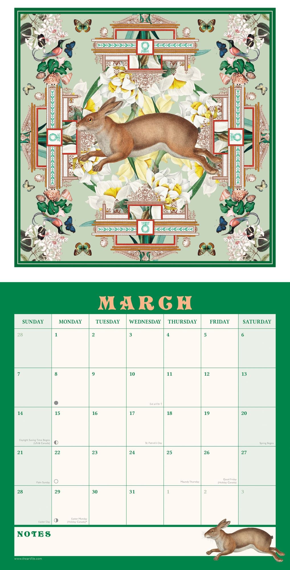 2027 Tree of Life Wall Calendar