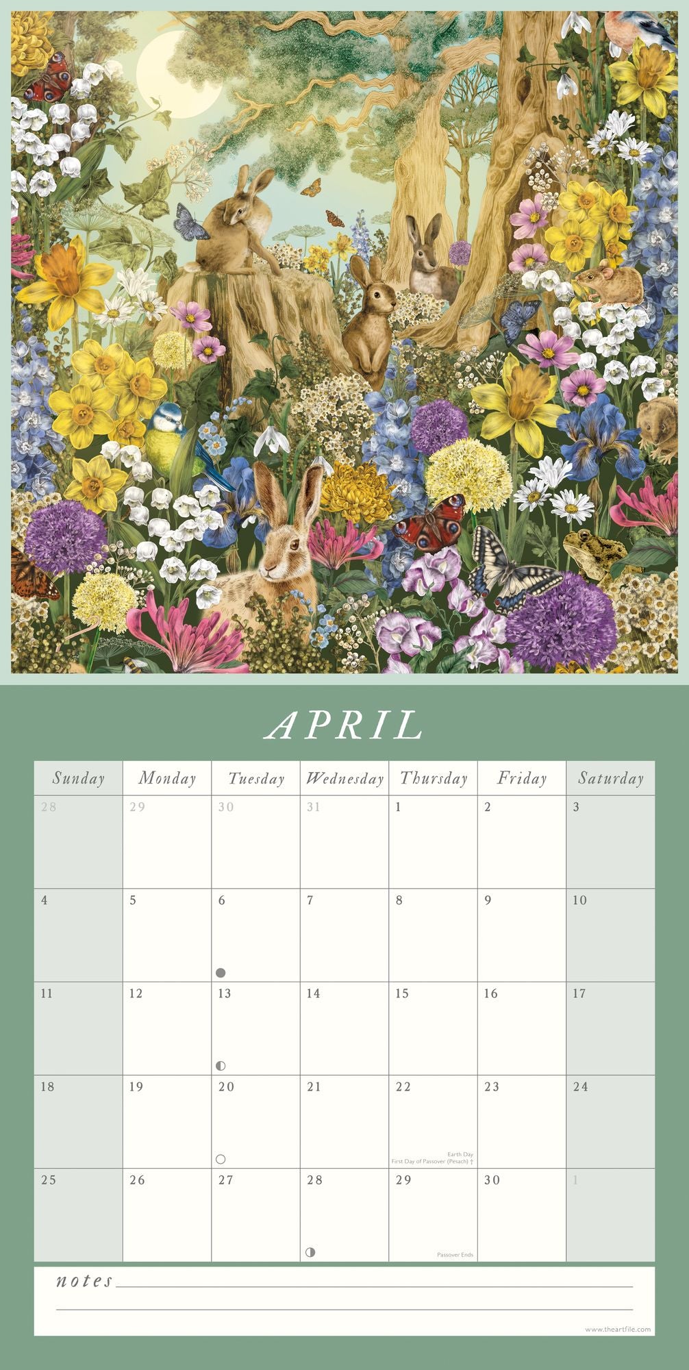 2027 Into The Forest Wall Calendar