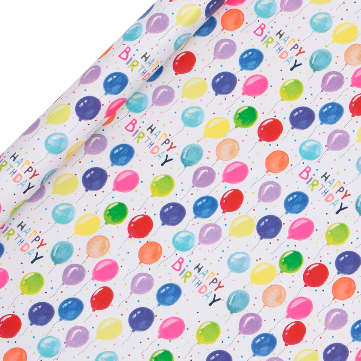 Colorful Balloon Roll Wrap | Paper Source