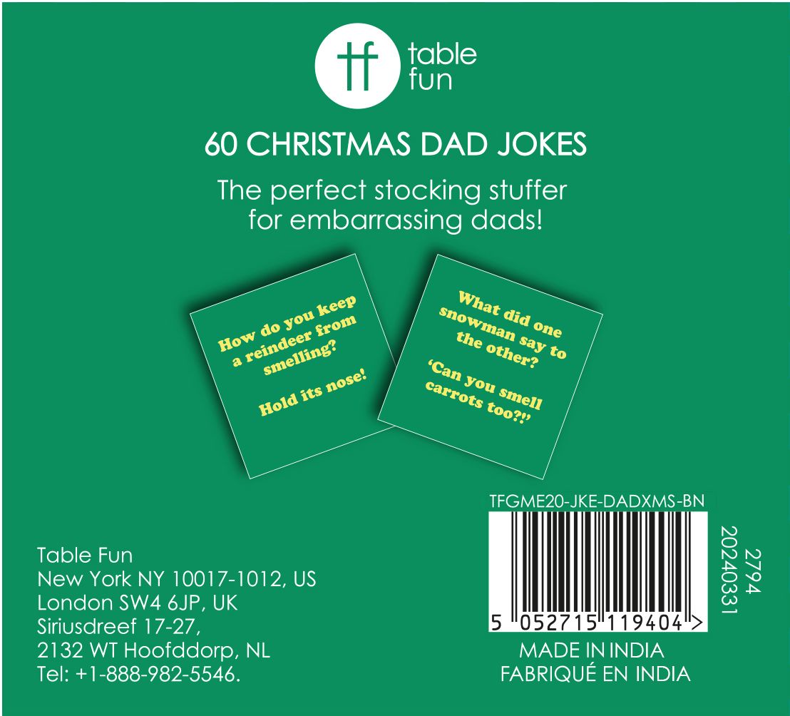 CHRISTMAS DAD JOKES