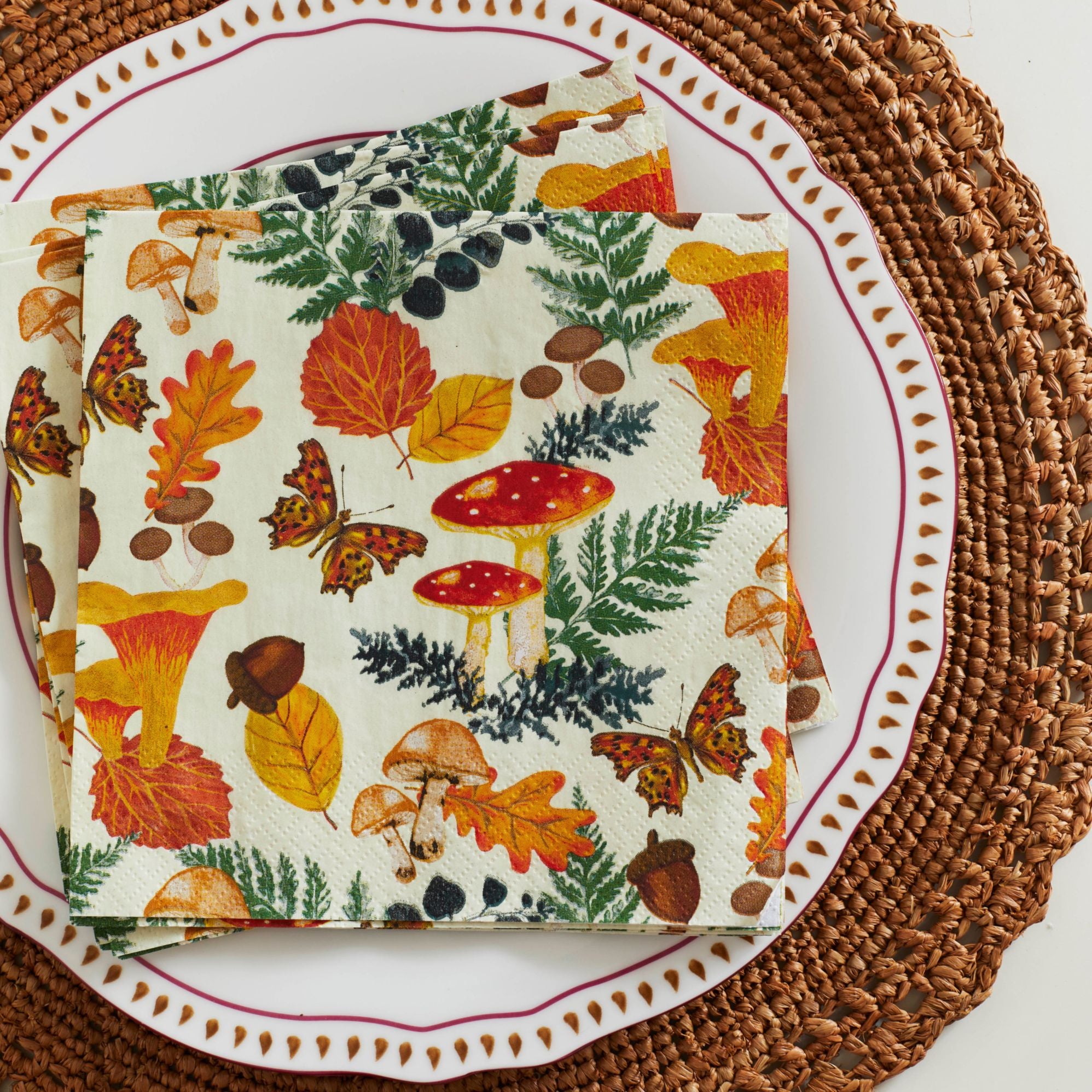 Autumn Forest Napkin 21 Pack