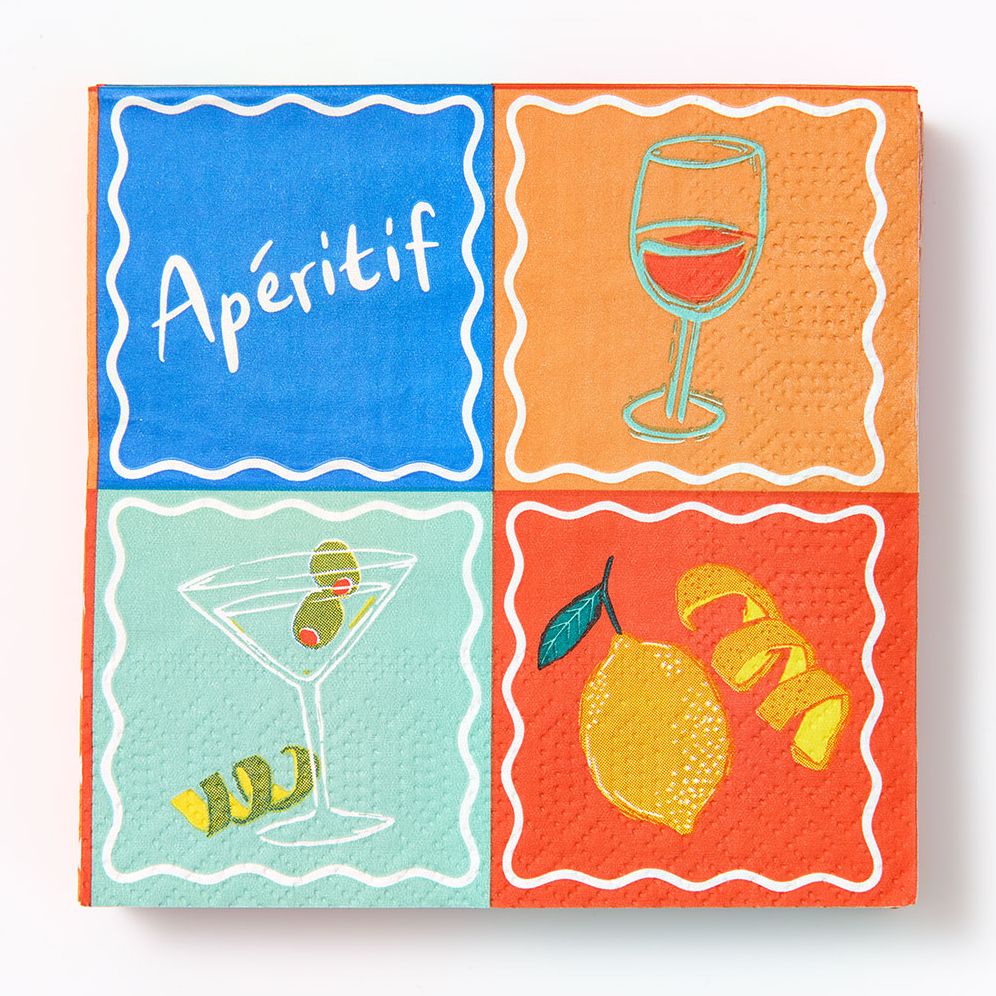Bon Appetit Cocktail Napkins