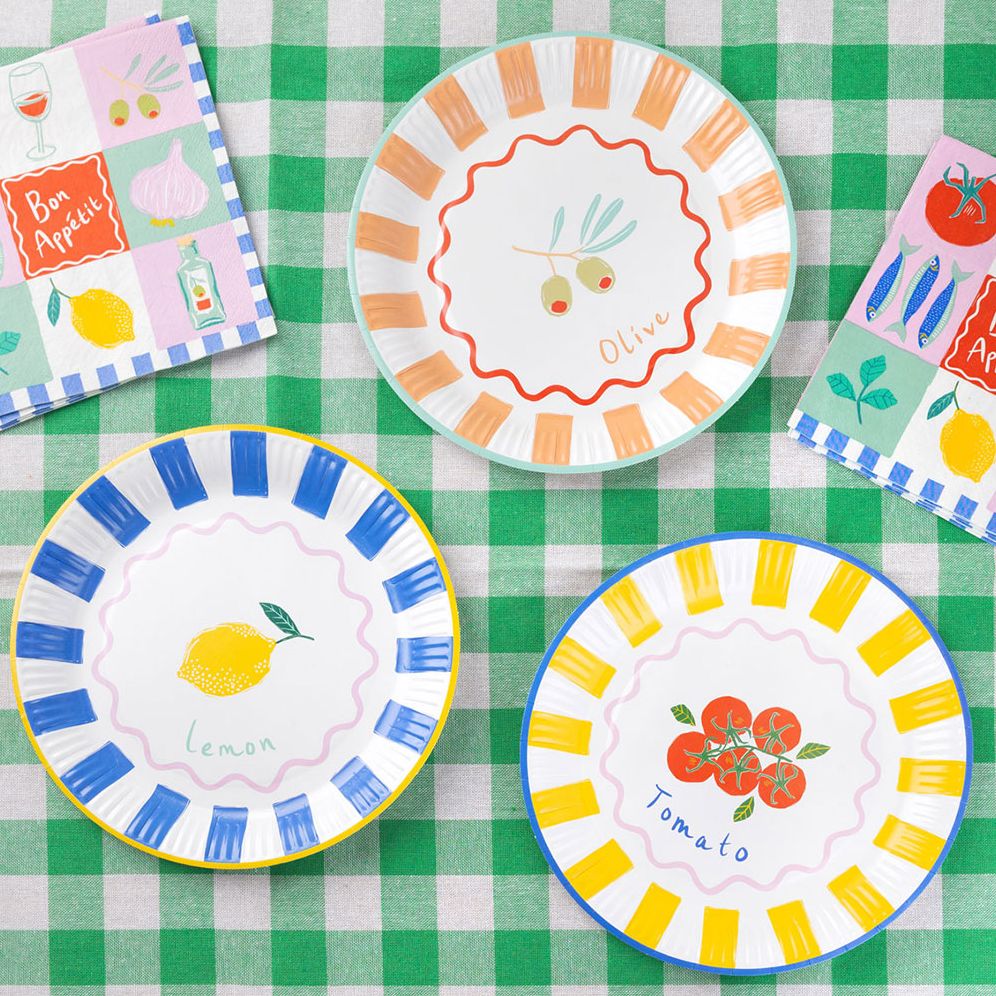 Bon Appetit Paper Plates