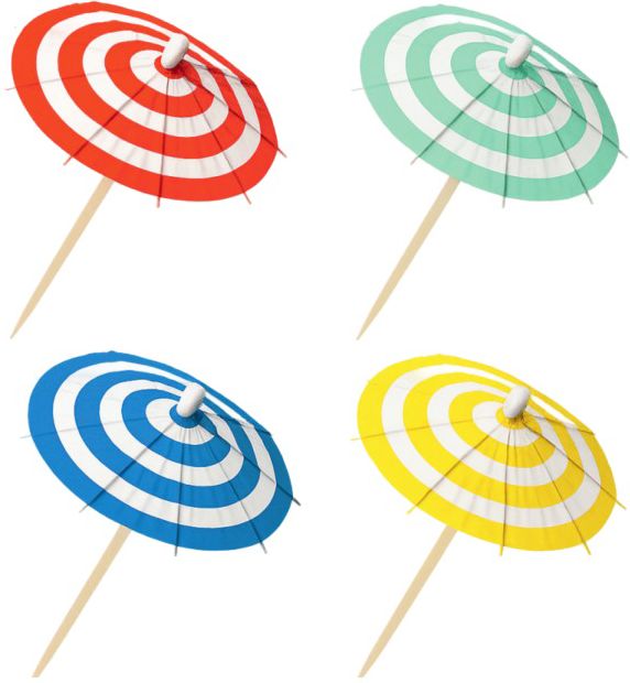 Cocktail Umbrellas Set of 12