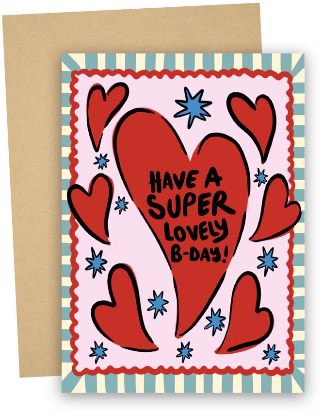 Super Lovely Birthday Card