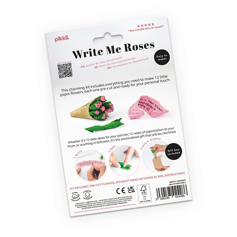 Write Me Roses Kit