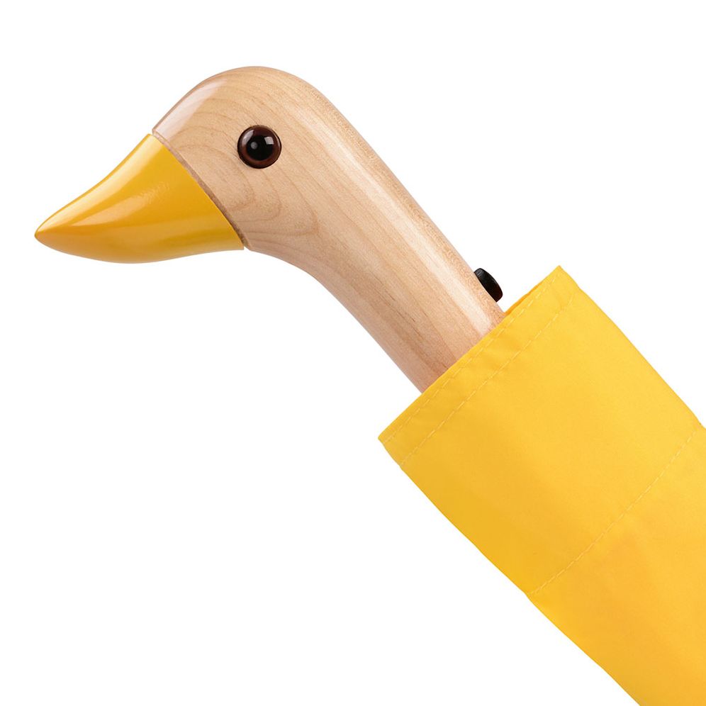 Yellow Compact Eco Friendly Umbrella | Paper Source