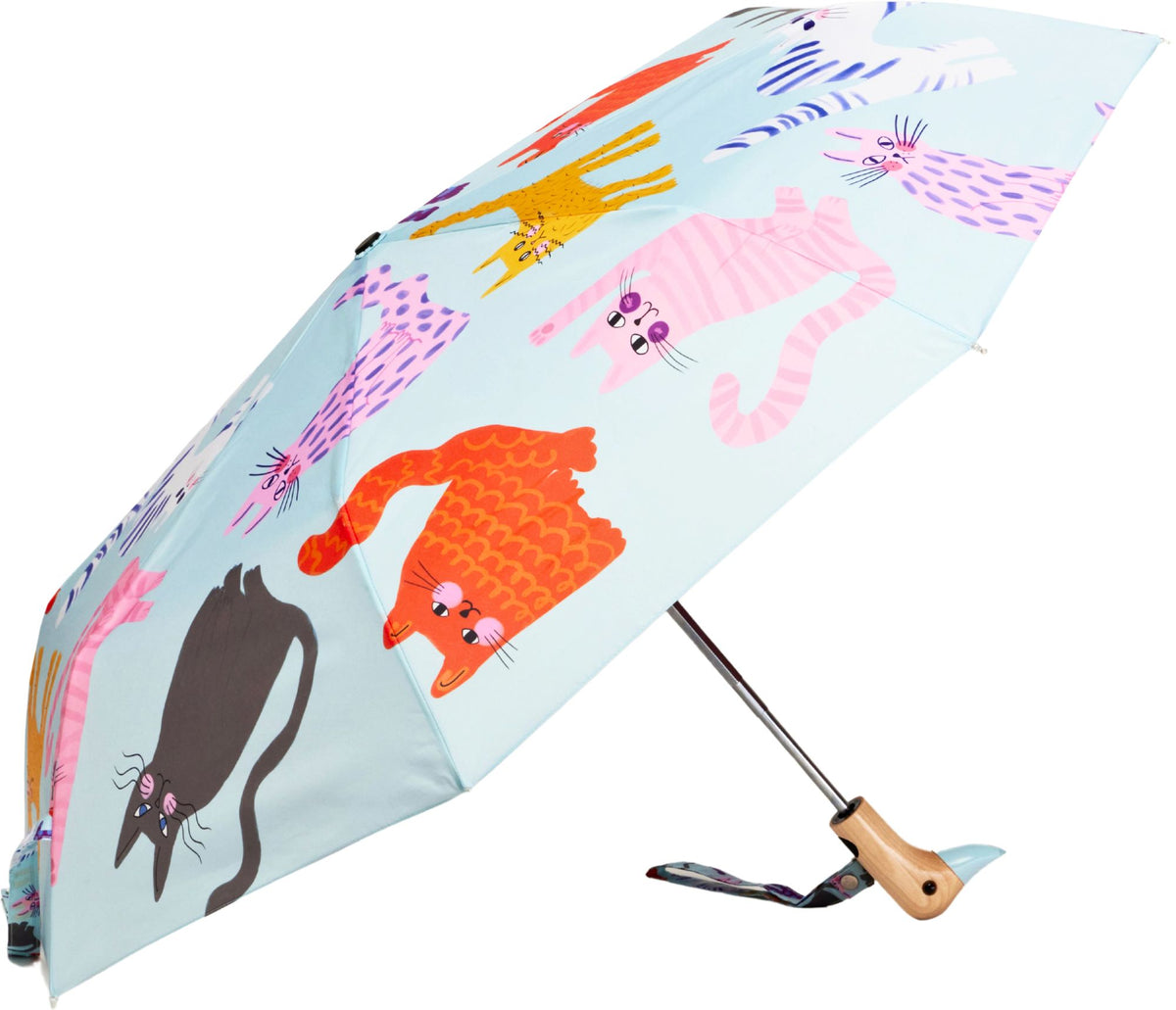 Ice Arty Cats Duck Umbrella