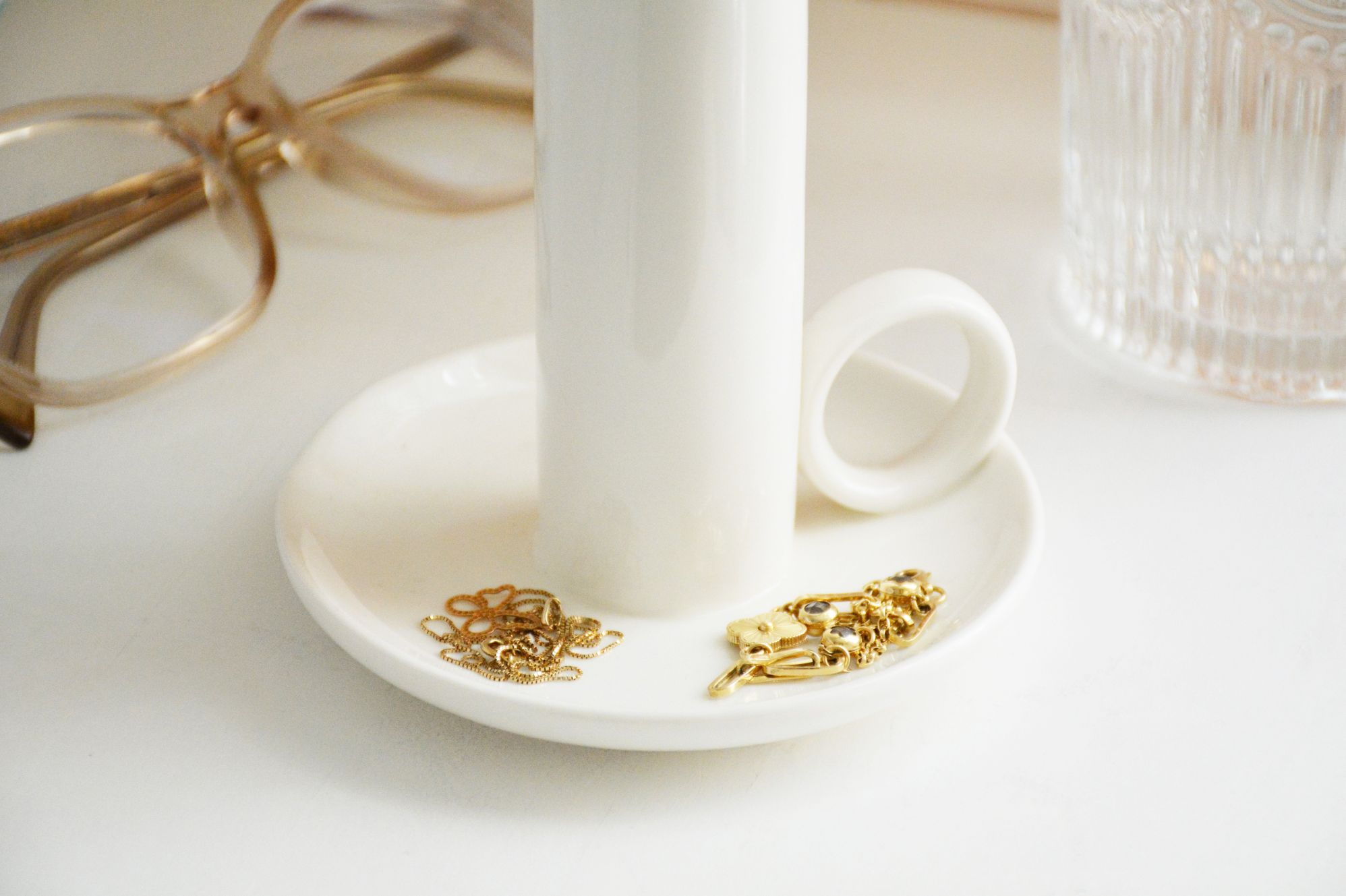 Ceramic Candle Night Light