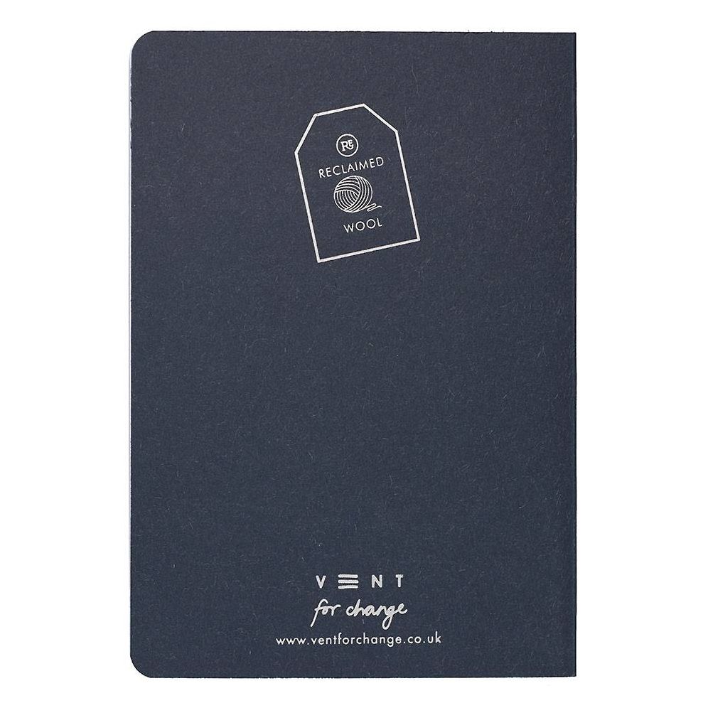 Reclaim Blue Wool Recycled Notebook