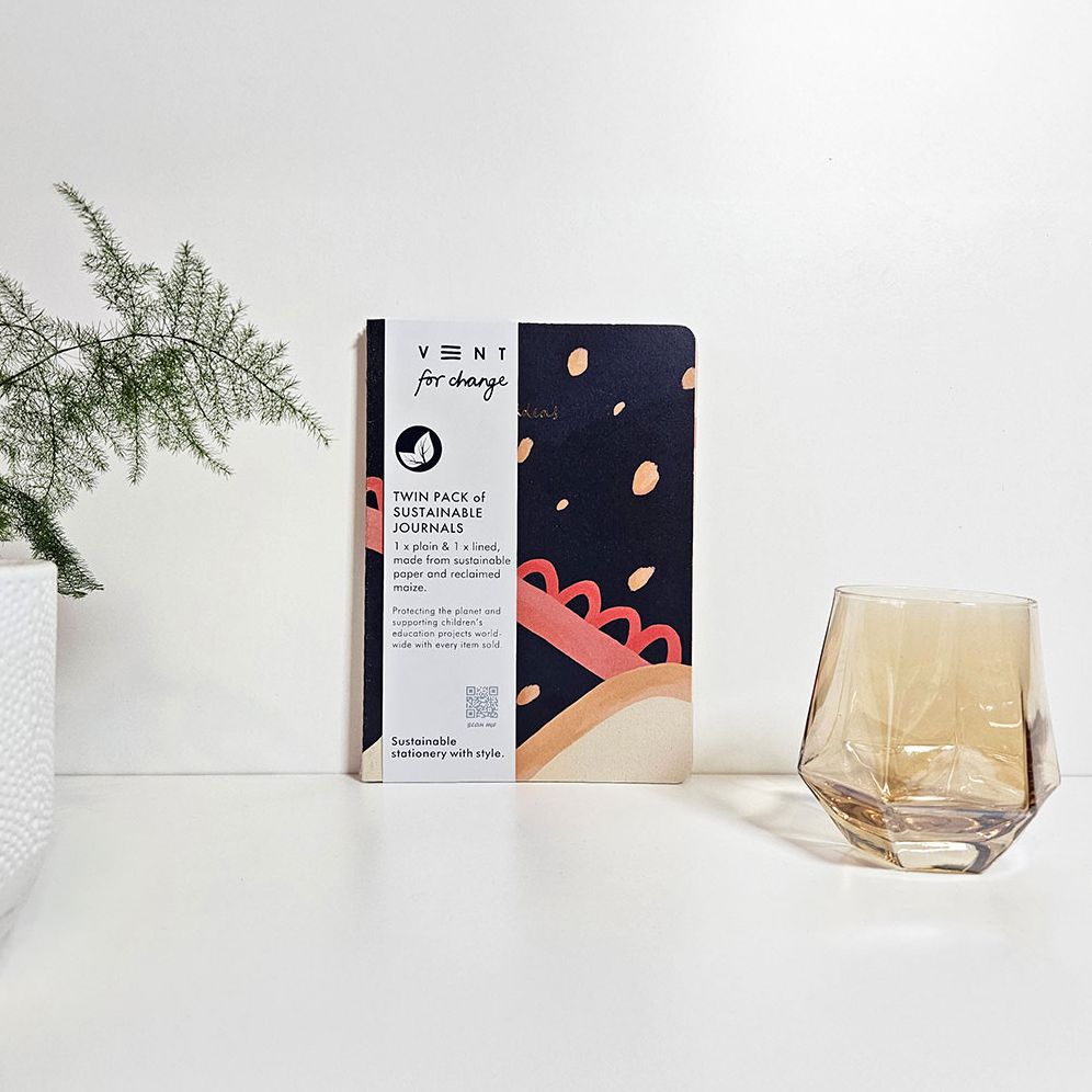 Ideas Twin Pack Lined journal and plain journal