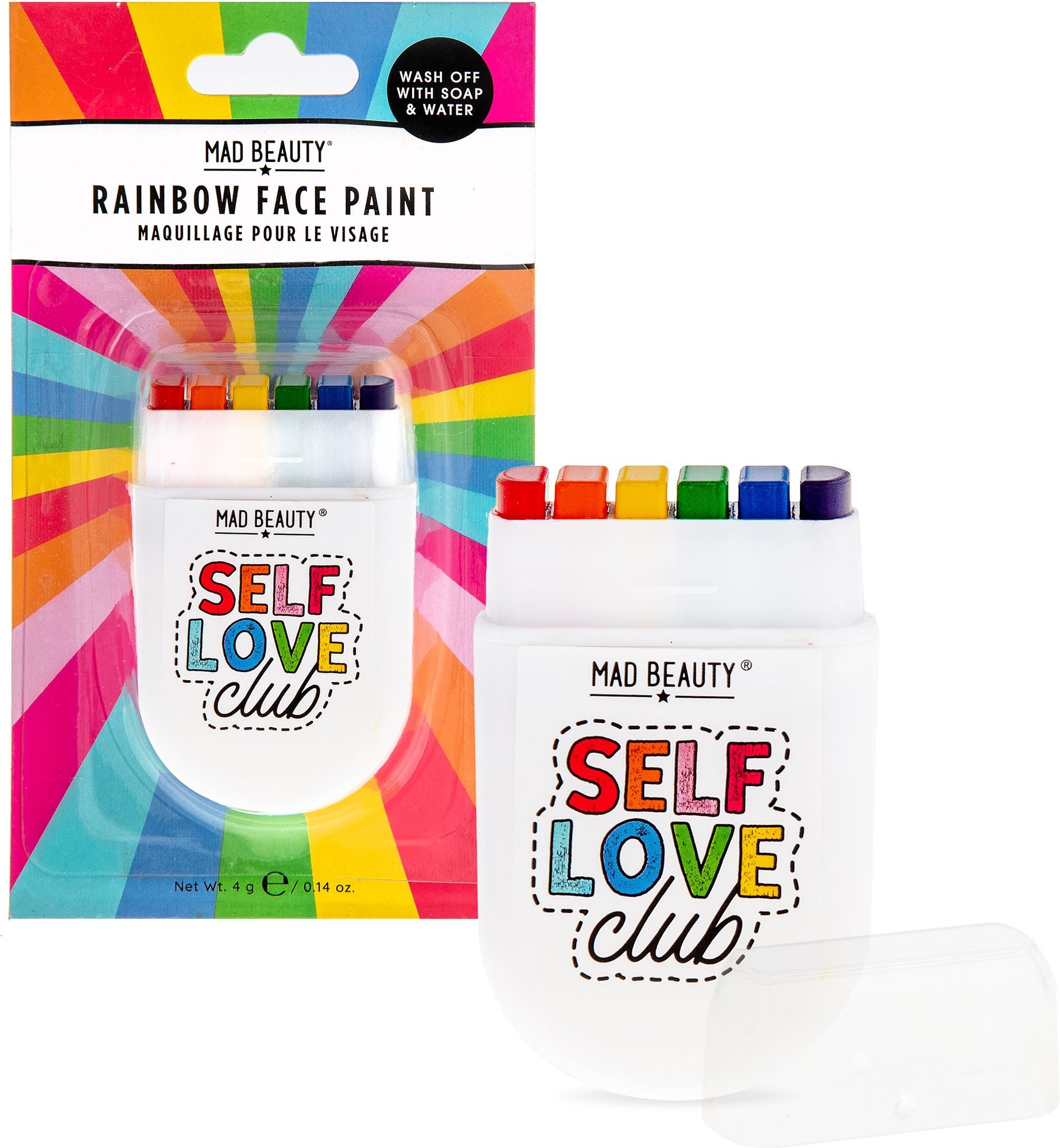 Bursting With Pride Face Paint