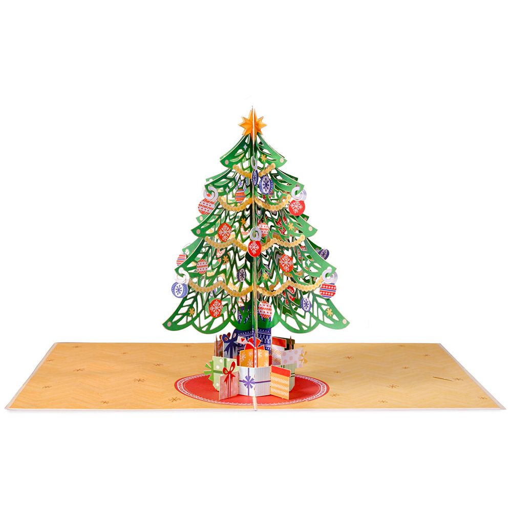 Christmas Tree Pop-Up Holiday Card