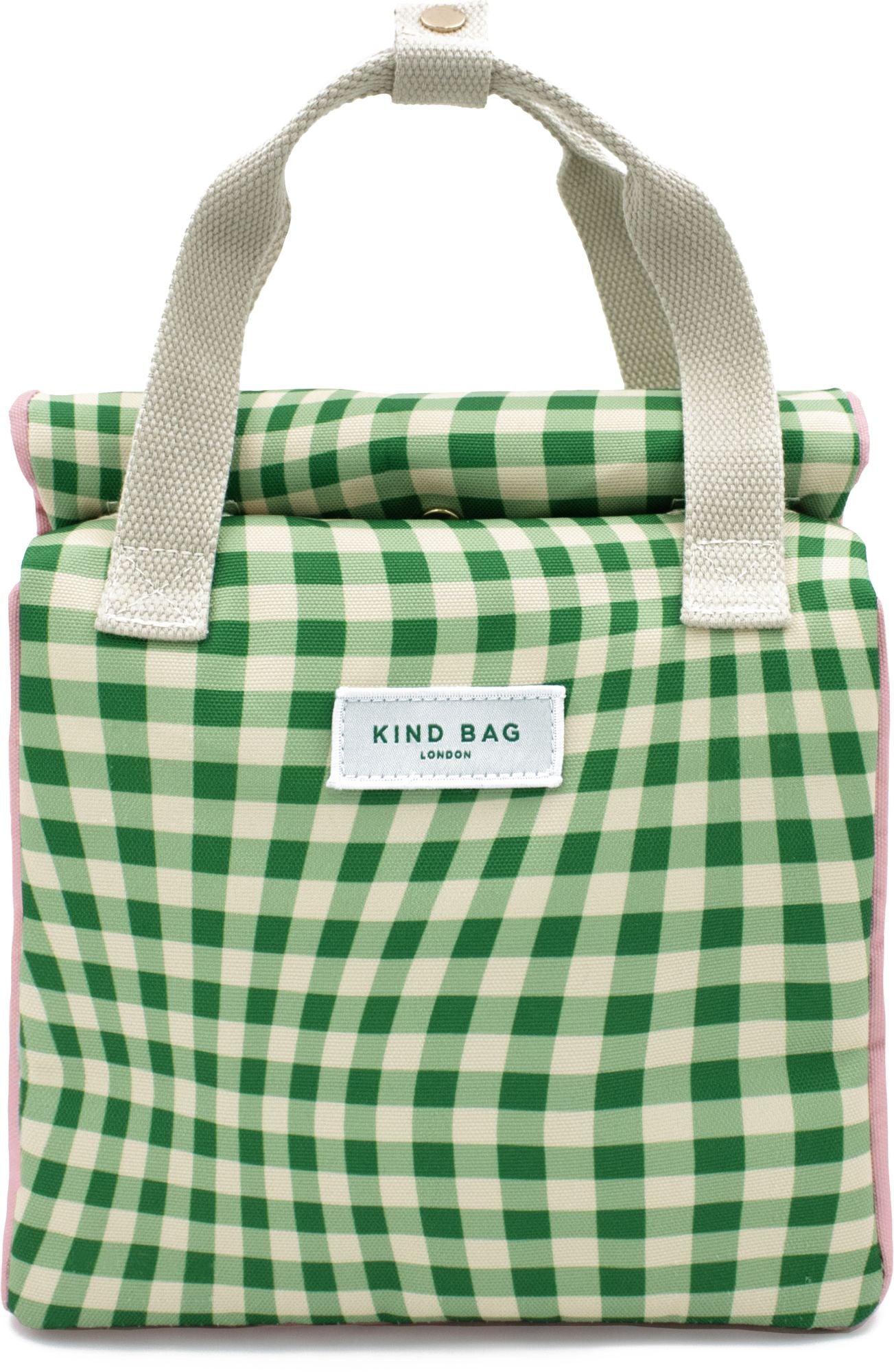 Kind Bag - Distorted Gingham Lunch Bag
