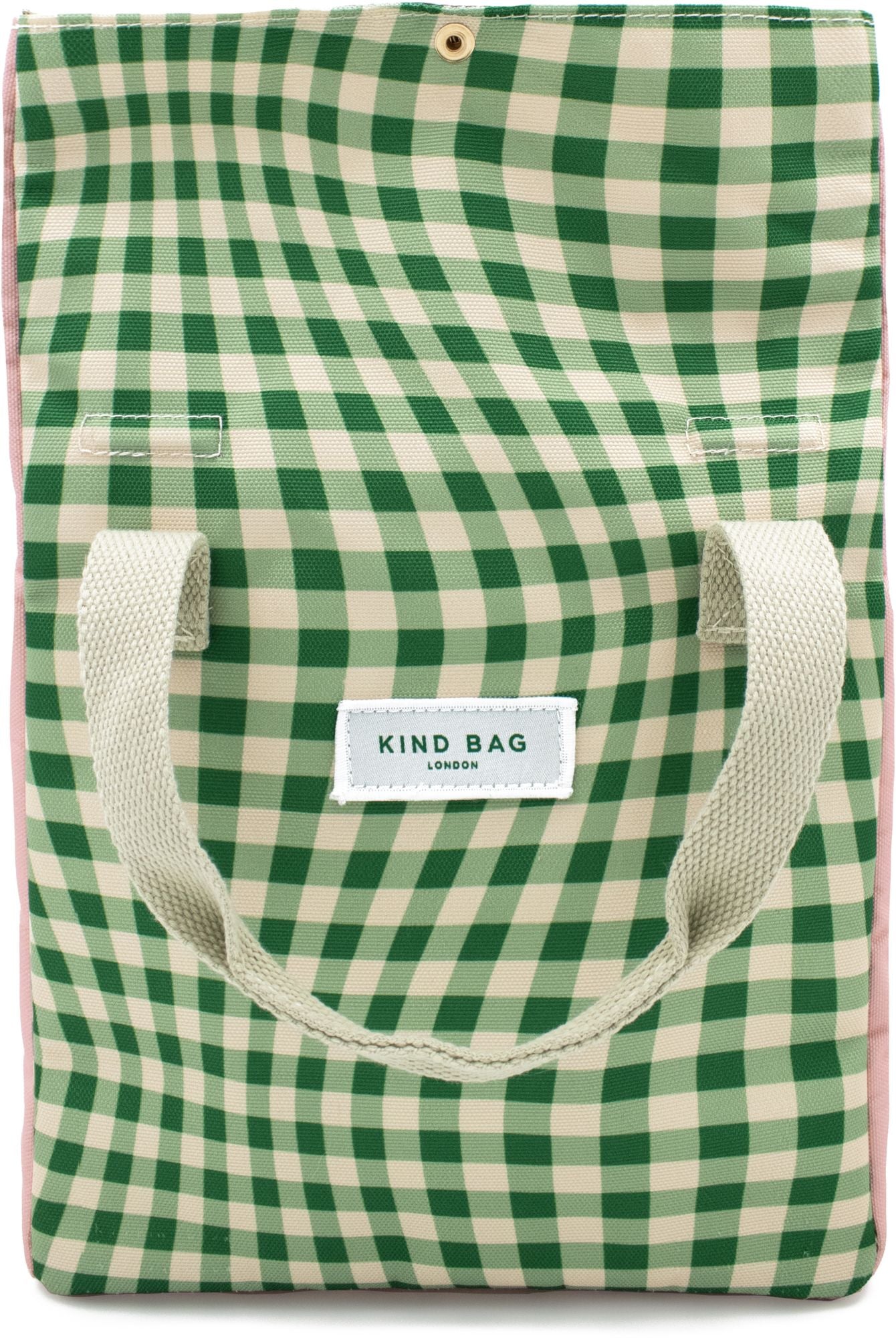 Kind Bag - Distorted Gingham Lunch Bag
