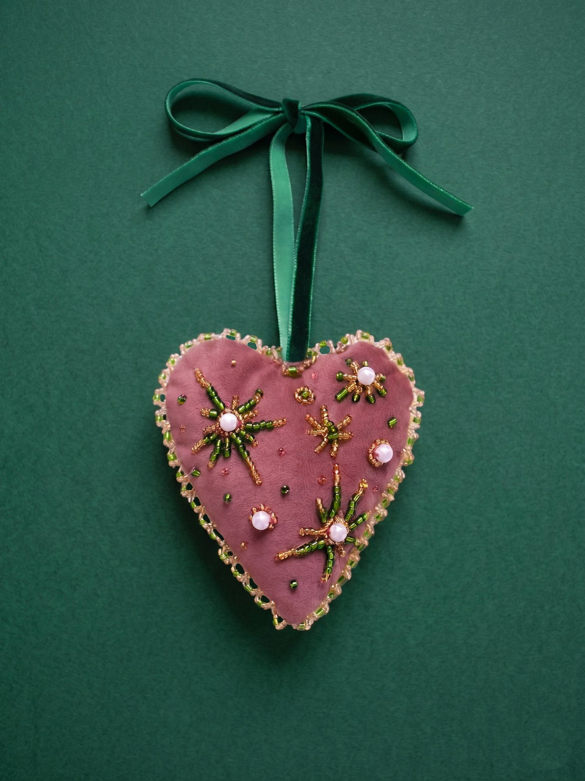 MakeBox & Co The Velvet Heart Ornament