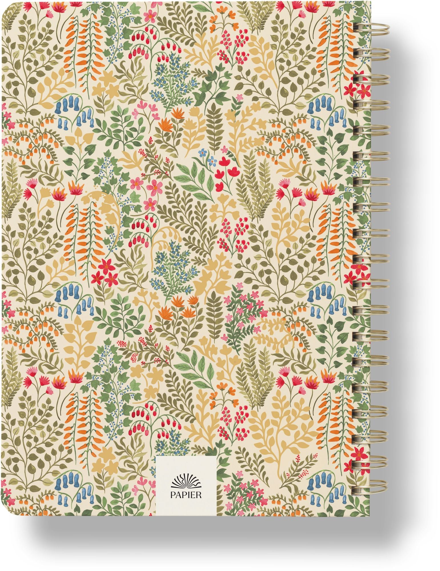 2026-2027 Papier B5 Academic Planner Delicate Fauna