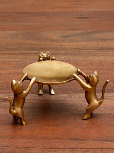Cat Trio Trinket Tray