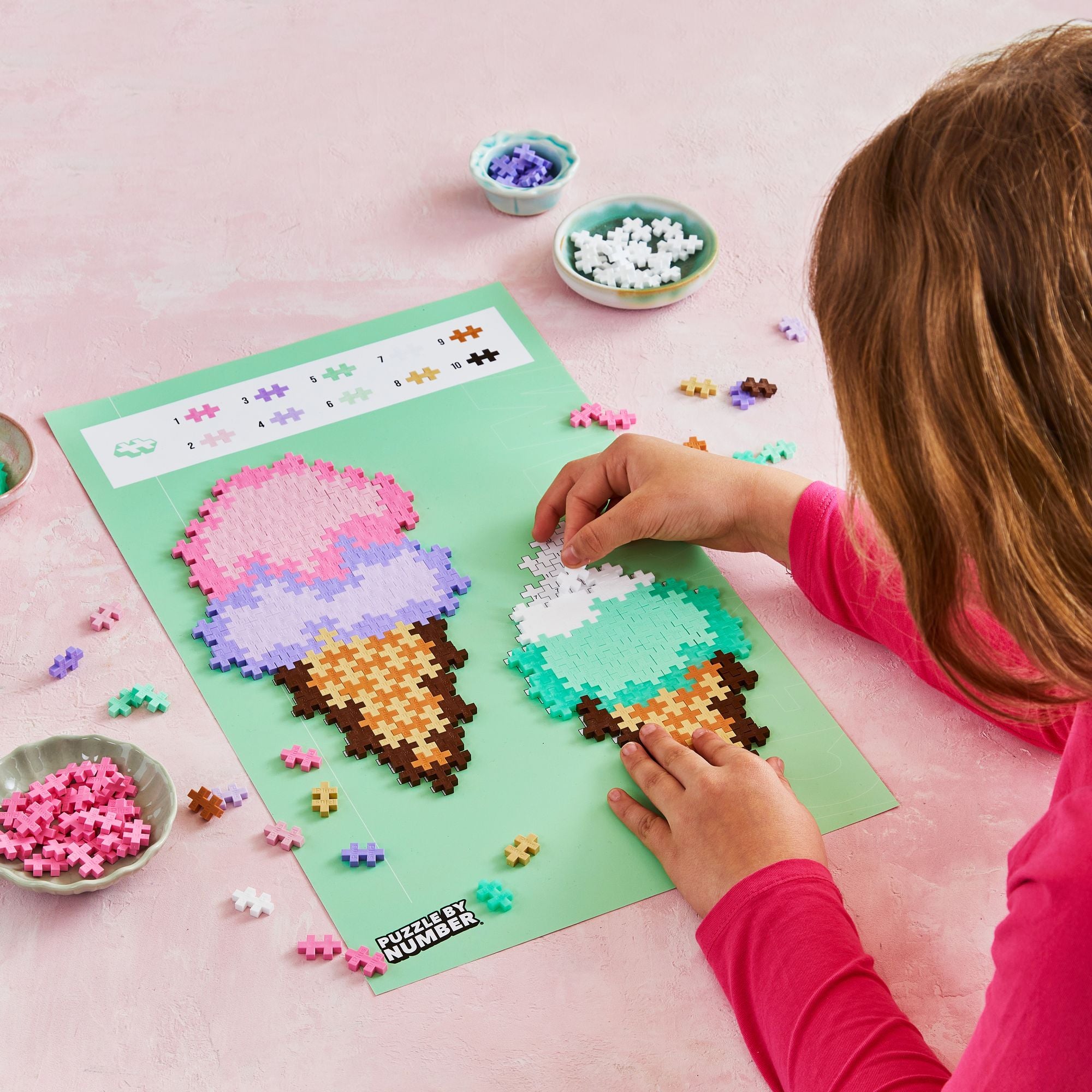 Ice Cream Cones 250 pc Puzzle by Number