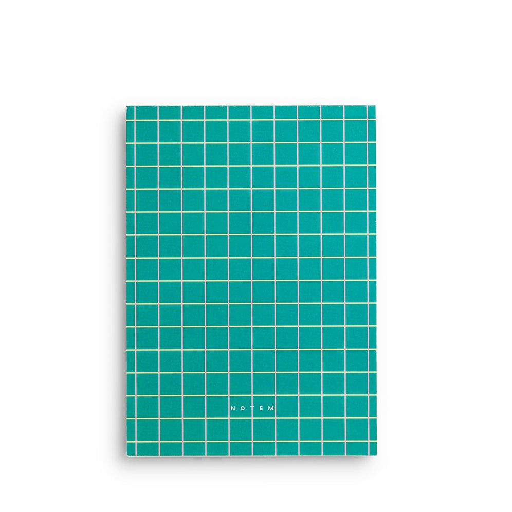 JO Meidum New Green Grid Notepad