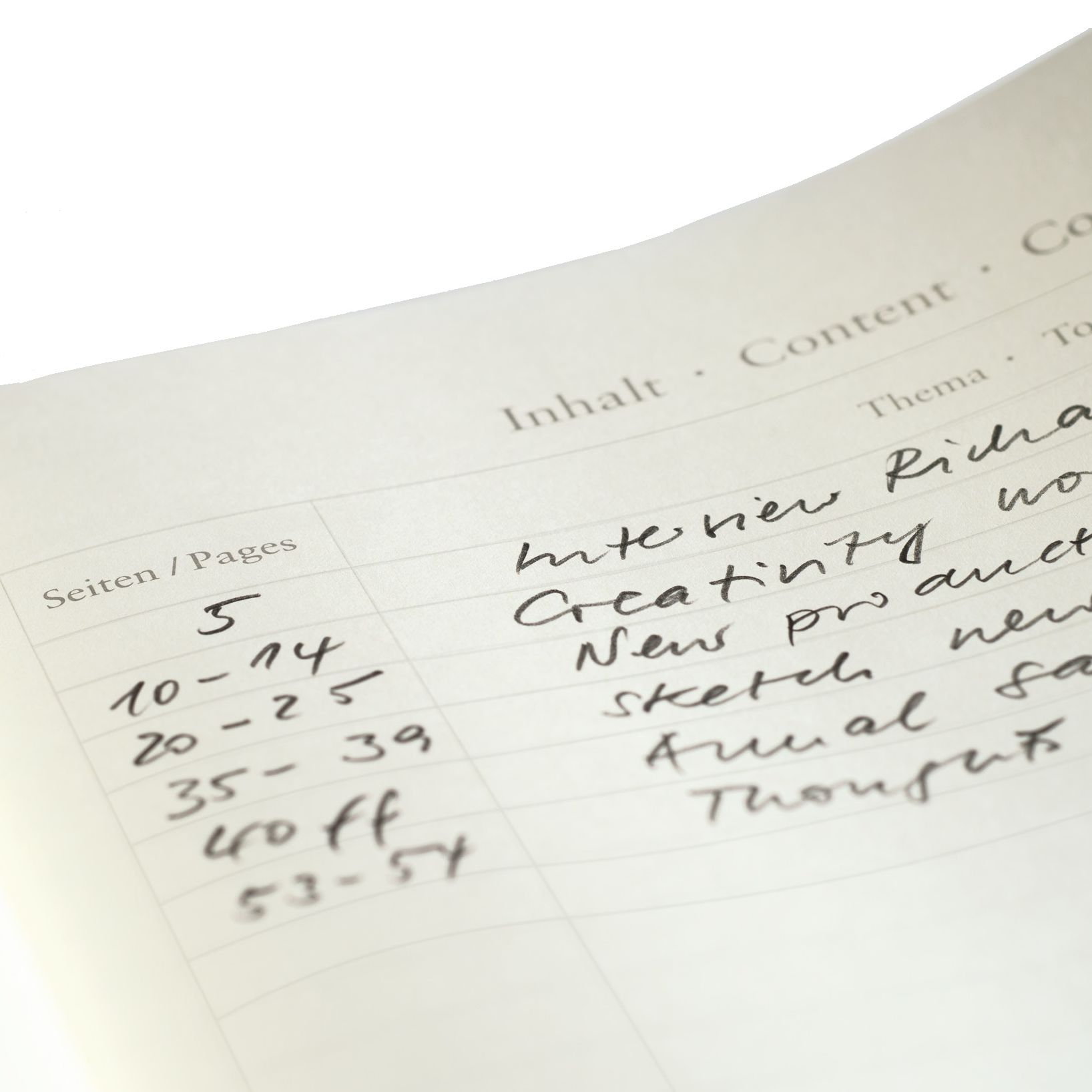Leuchtturm Black Unlined Softcover Composition Notebook