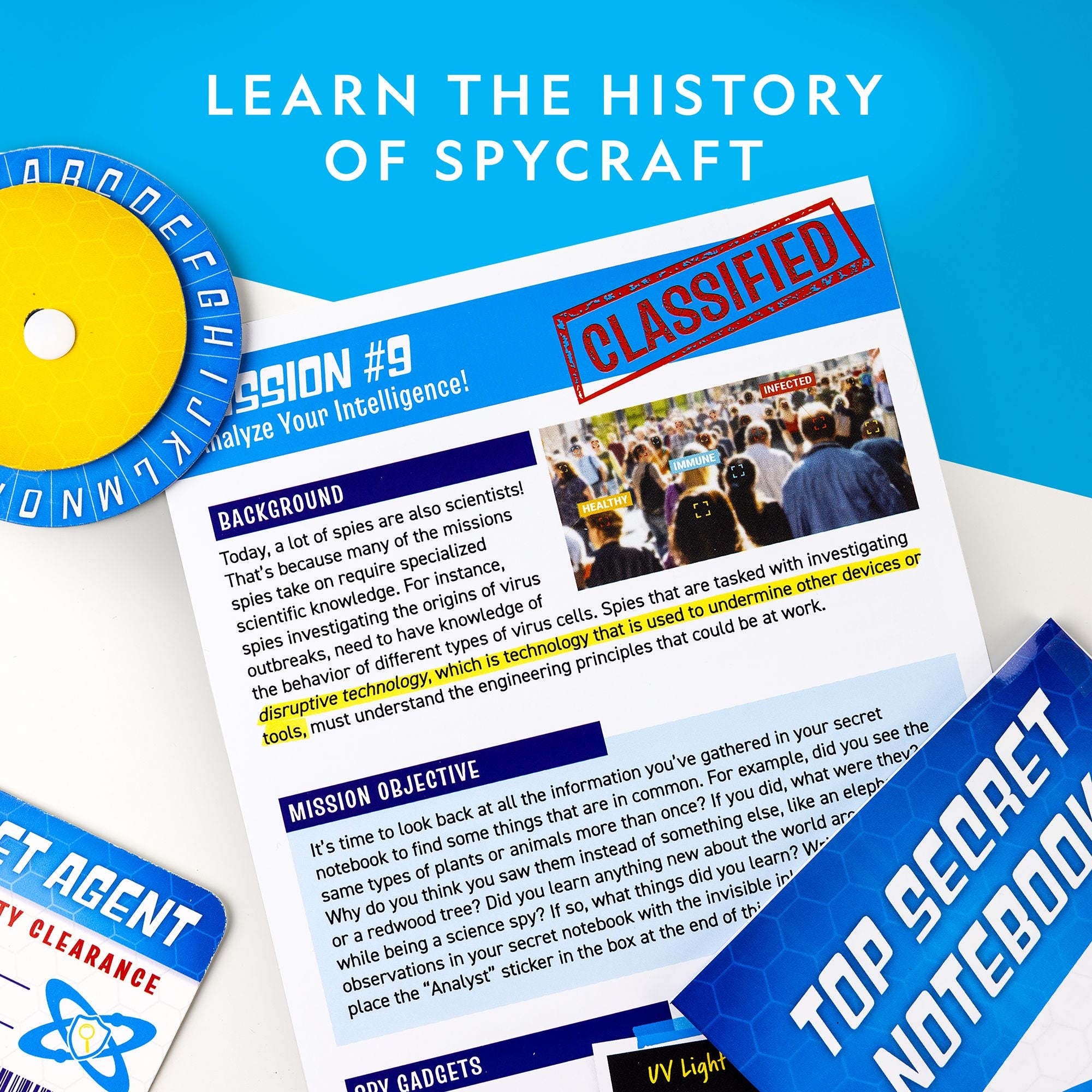 National Geographic Spy Academy Activity Kit