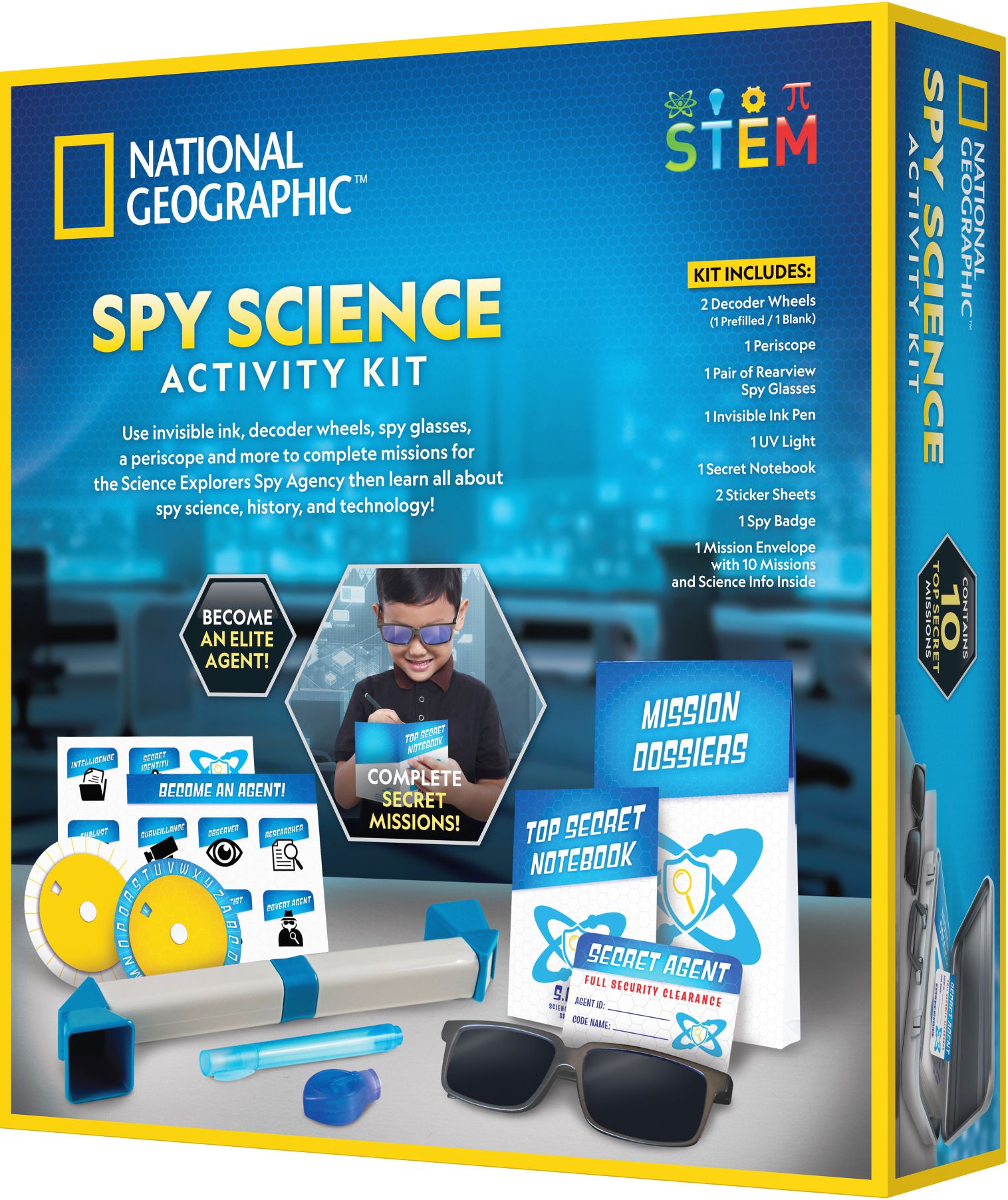National Geographic Spy Academy Activity Kit