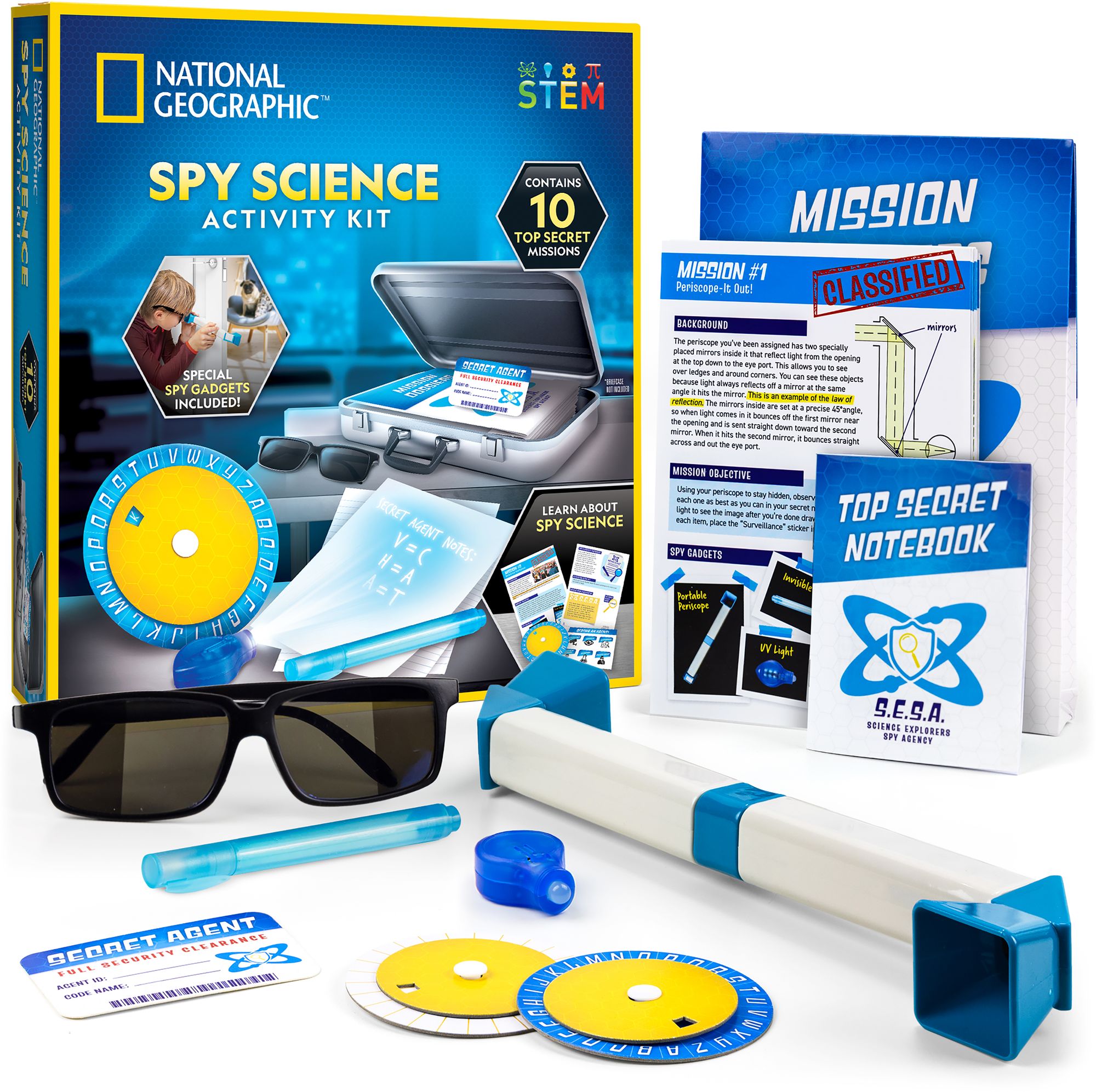 National Geographic Spy Academy Activity Kit