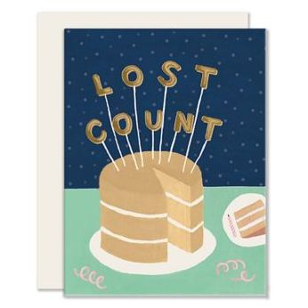 Lost Count Birthday Card